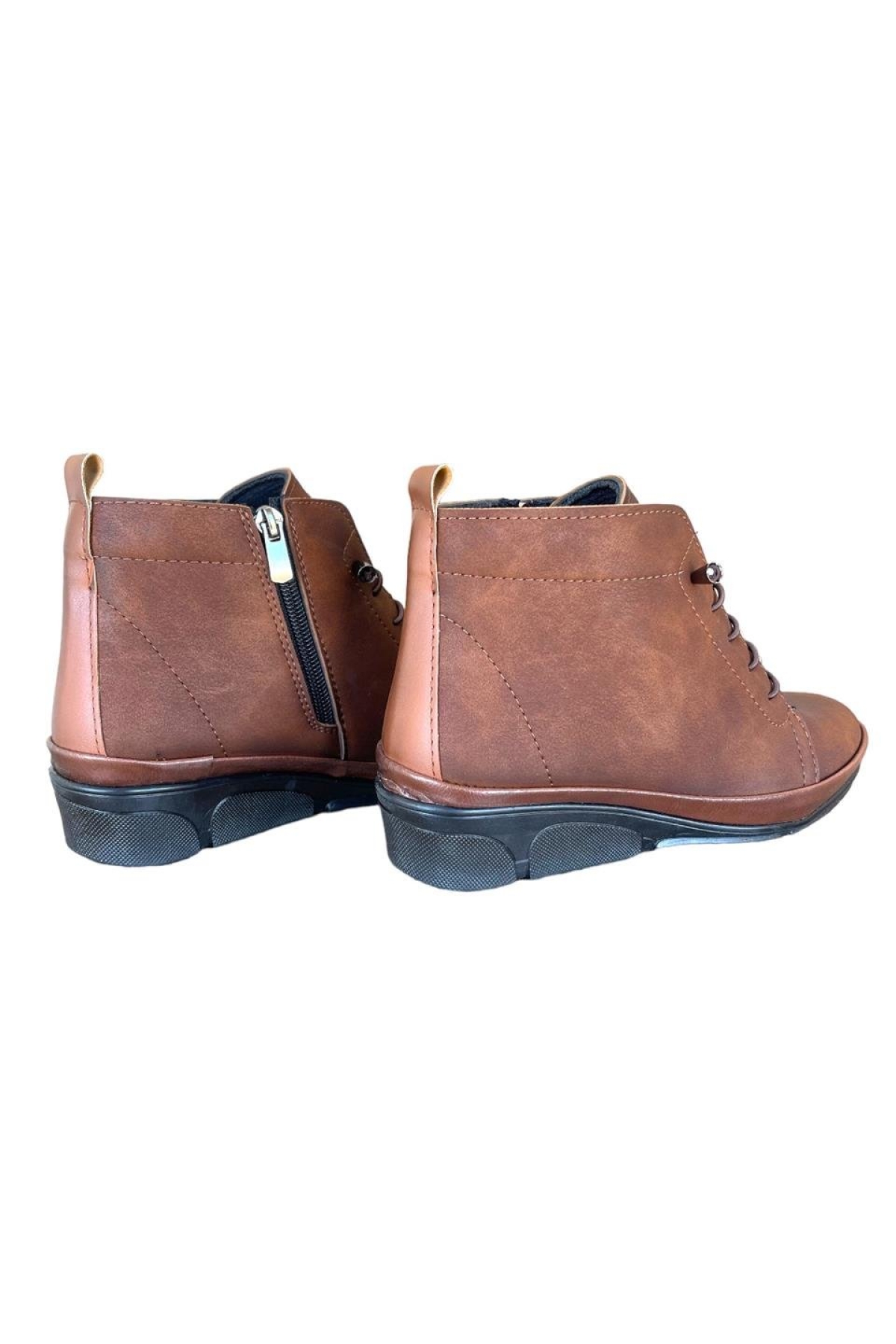 Fermuarlı Akıllı Bağcıklı Kadın Bot TABA - Görsel 6