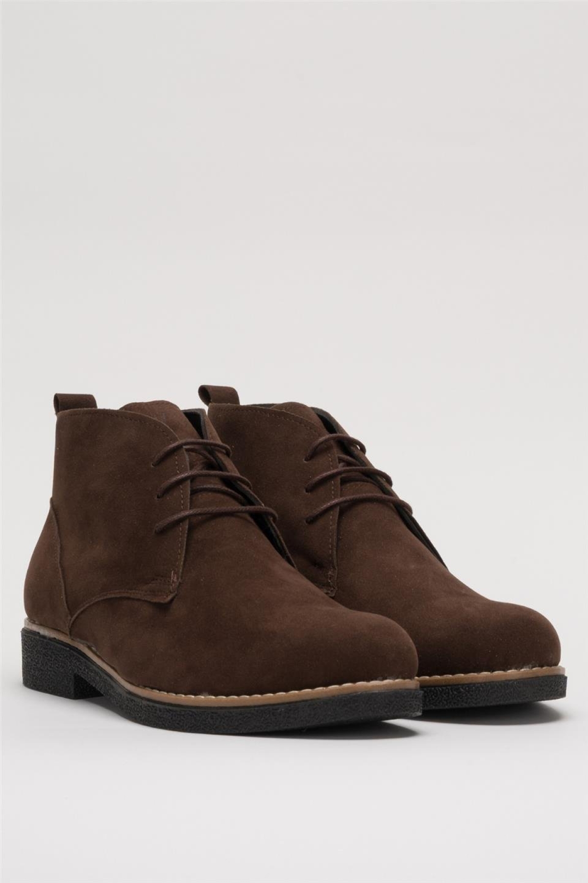 Klasik Bağcıklı Bilekte Erkek Bot KUM - Görsel 5