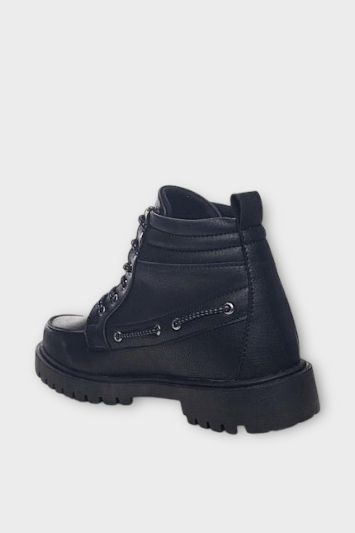 Erkek Retro Klasik Bot SİYAH - Görsel 4