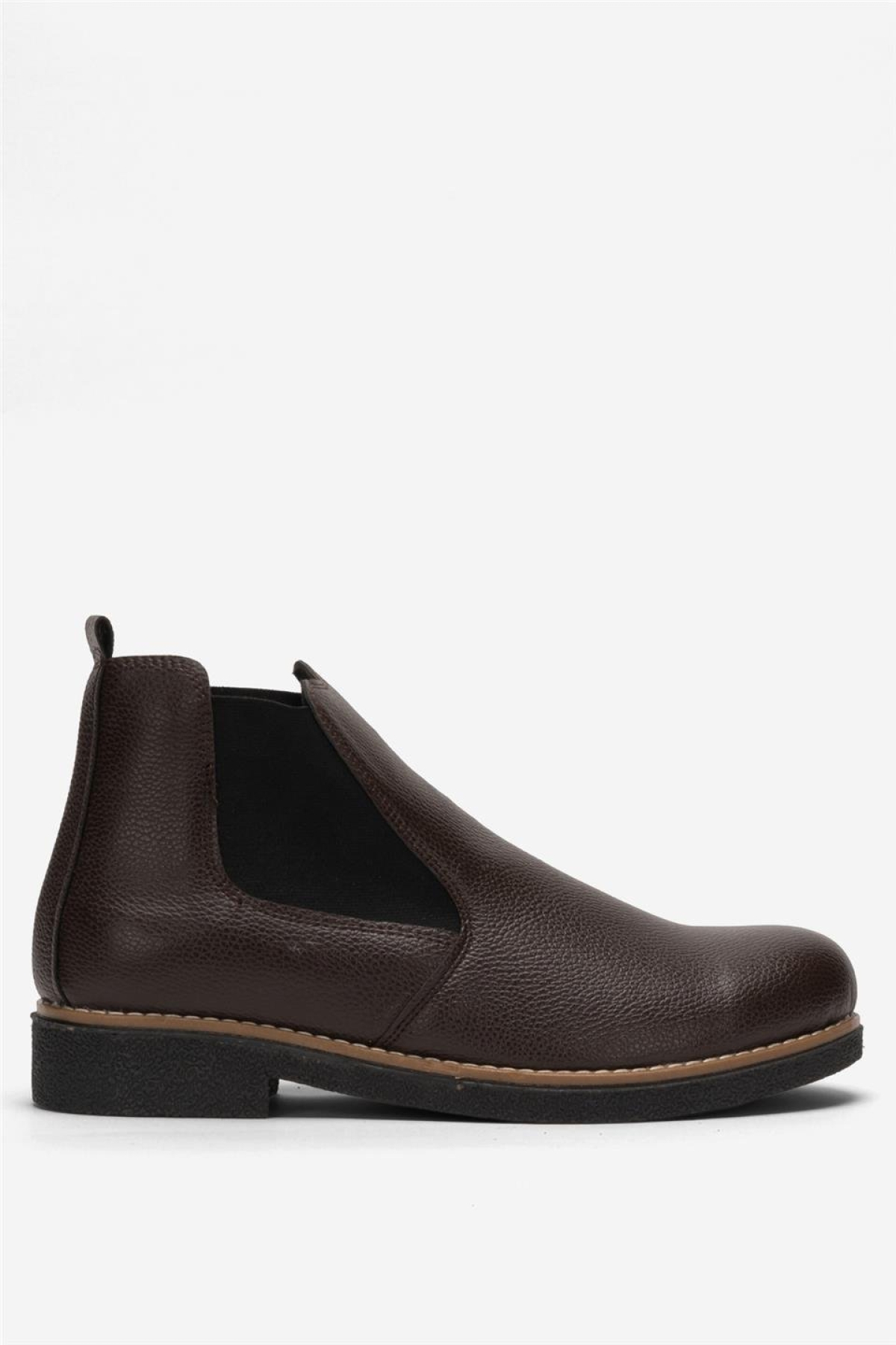 Bilekte Klasik Erkek Chelsea Bot KAHVERENGİ - Görsel 2