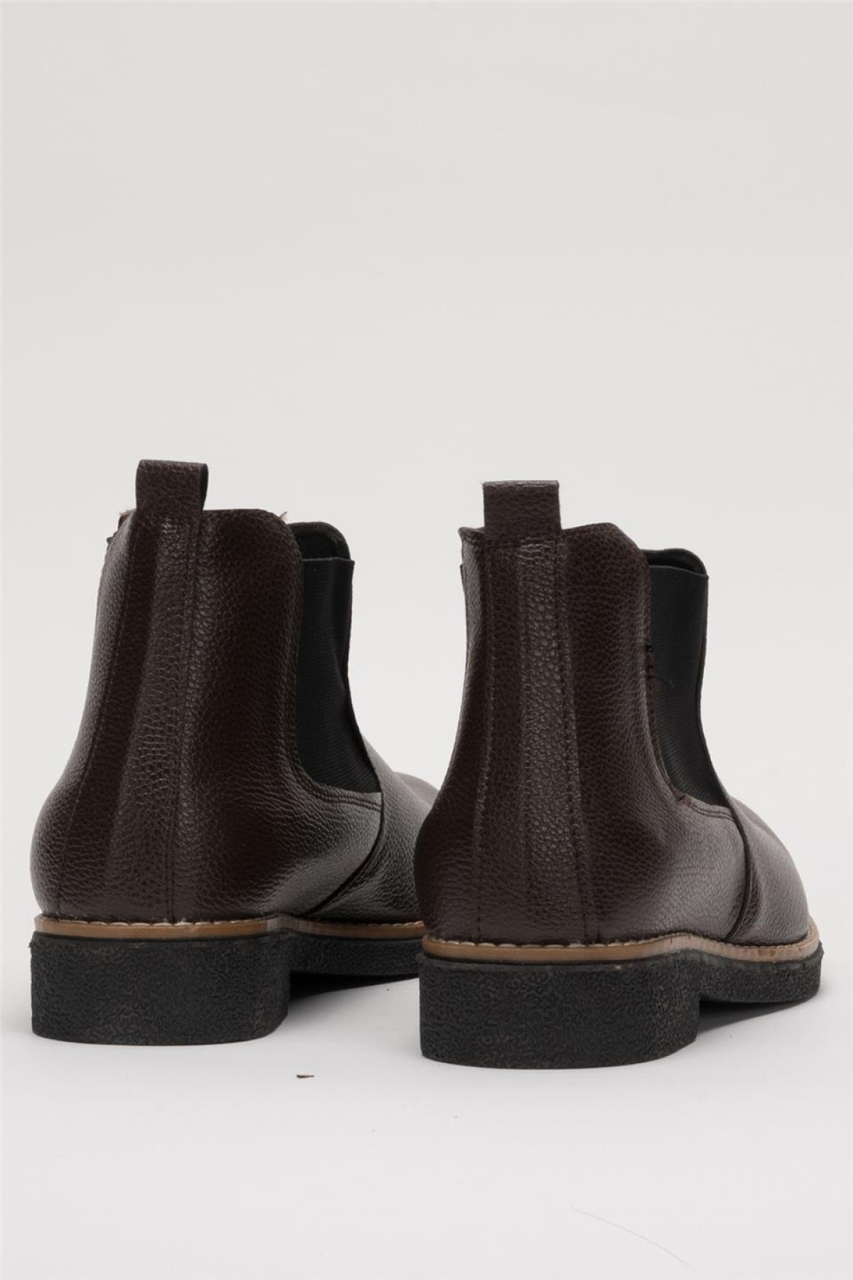 Bilekte Klasik Erkek Chelsea Bot KAHVERENGİ - Görsel 5
