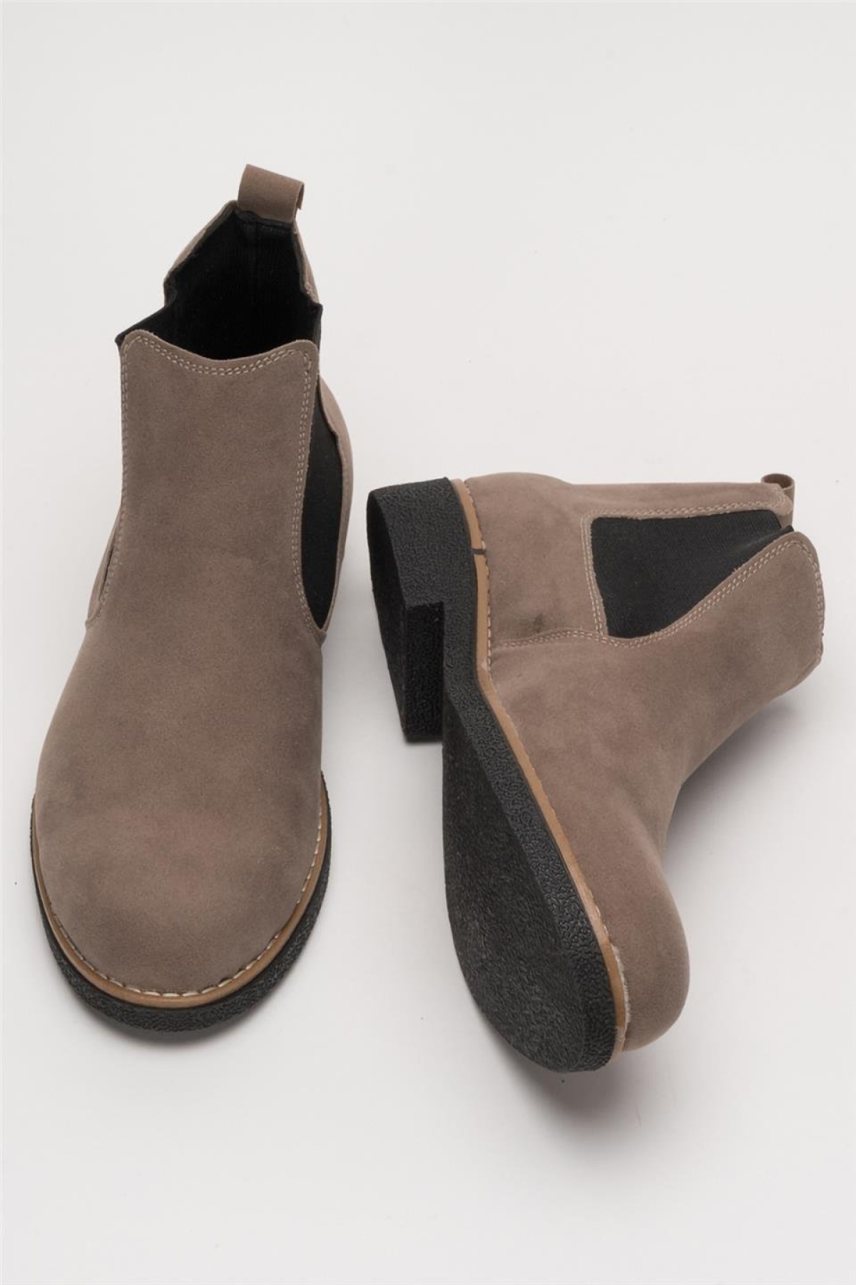 Bilekte Klasik Erkek Chelsea Bot BEJ - Görsel 8