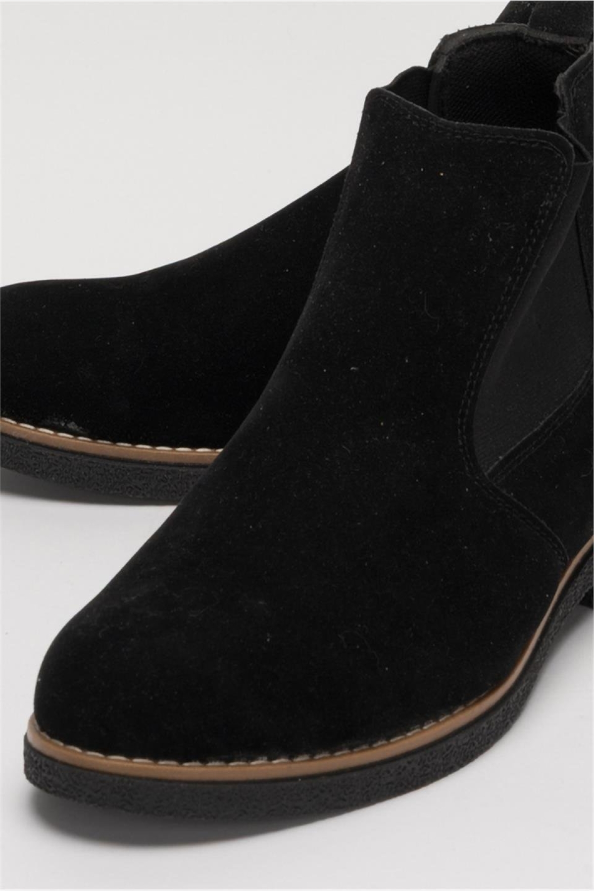 Bilekte Klasik Erkek Chelsea Bot SİYAH - SİYAH - Görsel 6