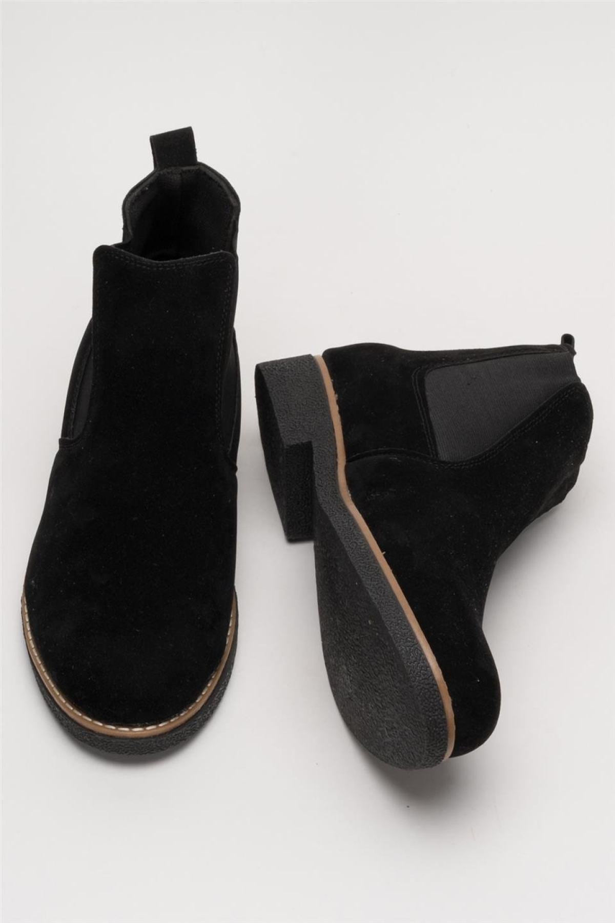 Bilekte Klasik Erkek Chelsea Bot SİYAH - SİYAH - Görsel 8