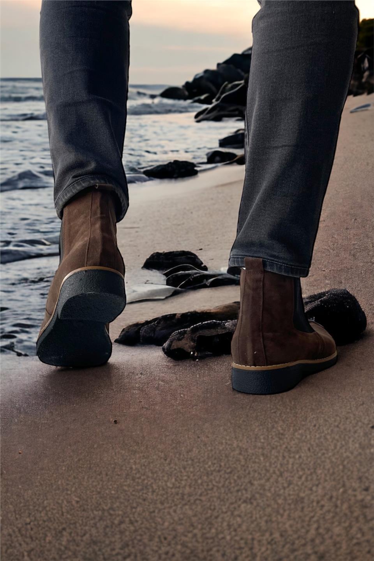 Bilekte Klasik Erkek Chelsea Bot KUM - Görsel 10