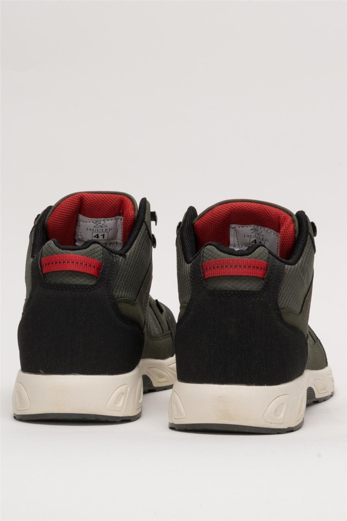 Outdoor Bot Ayakkabı Kışlık Dayanıklı Sağlam Taban Bağcıklı HAKİ - Görsel 5