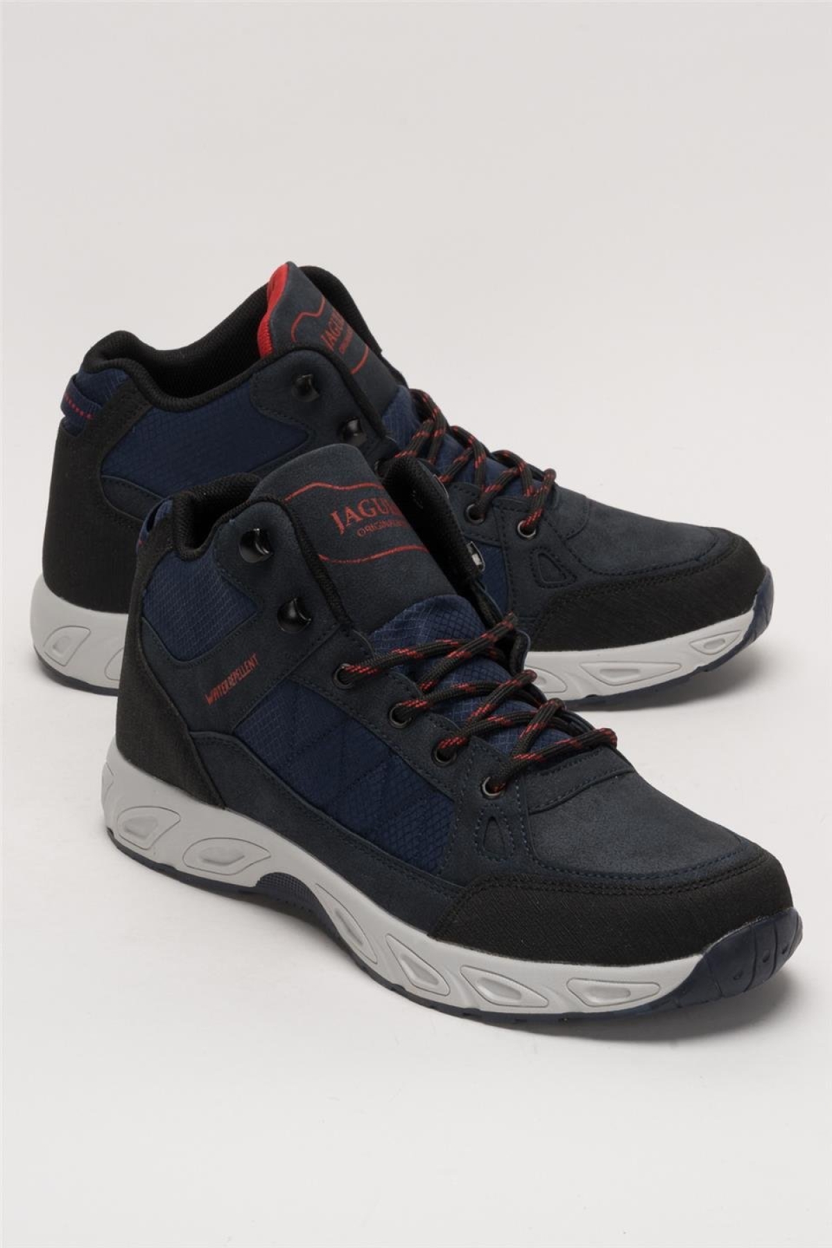 Outdoor Bot Ayakkabı Kışlık Dayanıklı Sağlam Taban Bağcıklı LACİVERT - Görsel 3