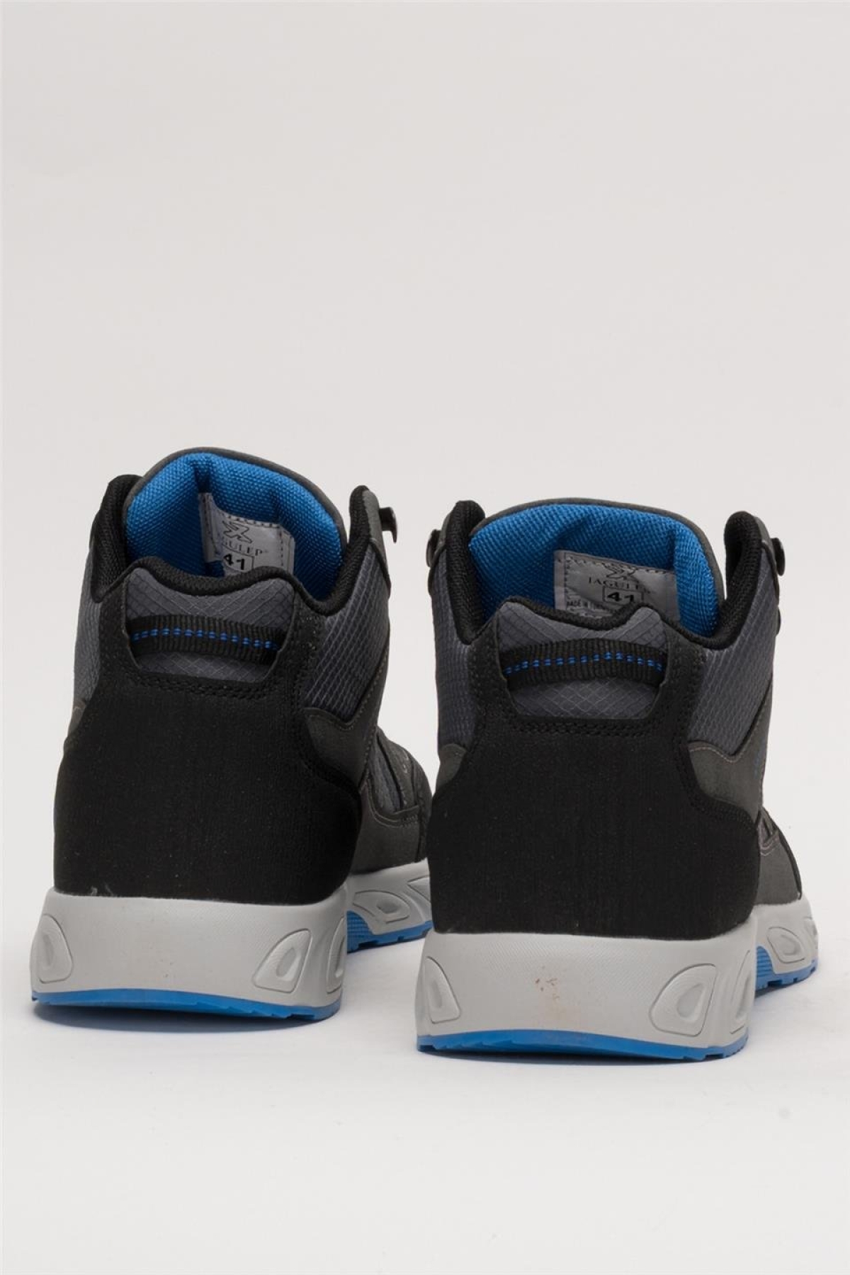 Outdoor Bot Ayakkabı Kışlık Dayanıklı Sağlam Taban Bağcıklı FÜME - Görsel 5