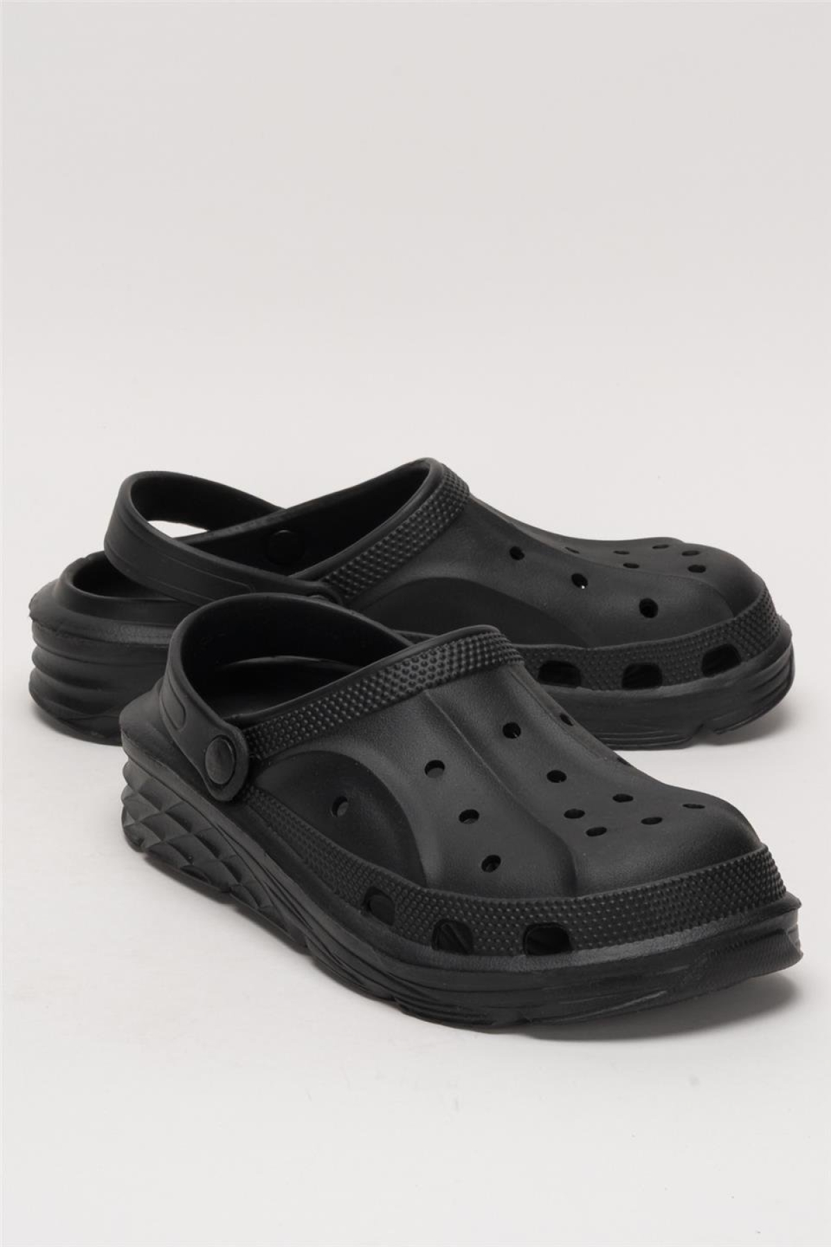Erkek Eva Rahat Comfort Terlik SİYAH - Görsel 3
