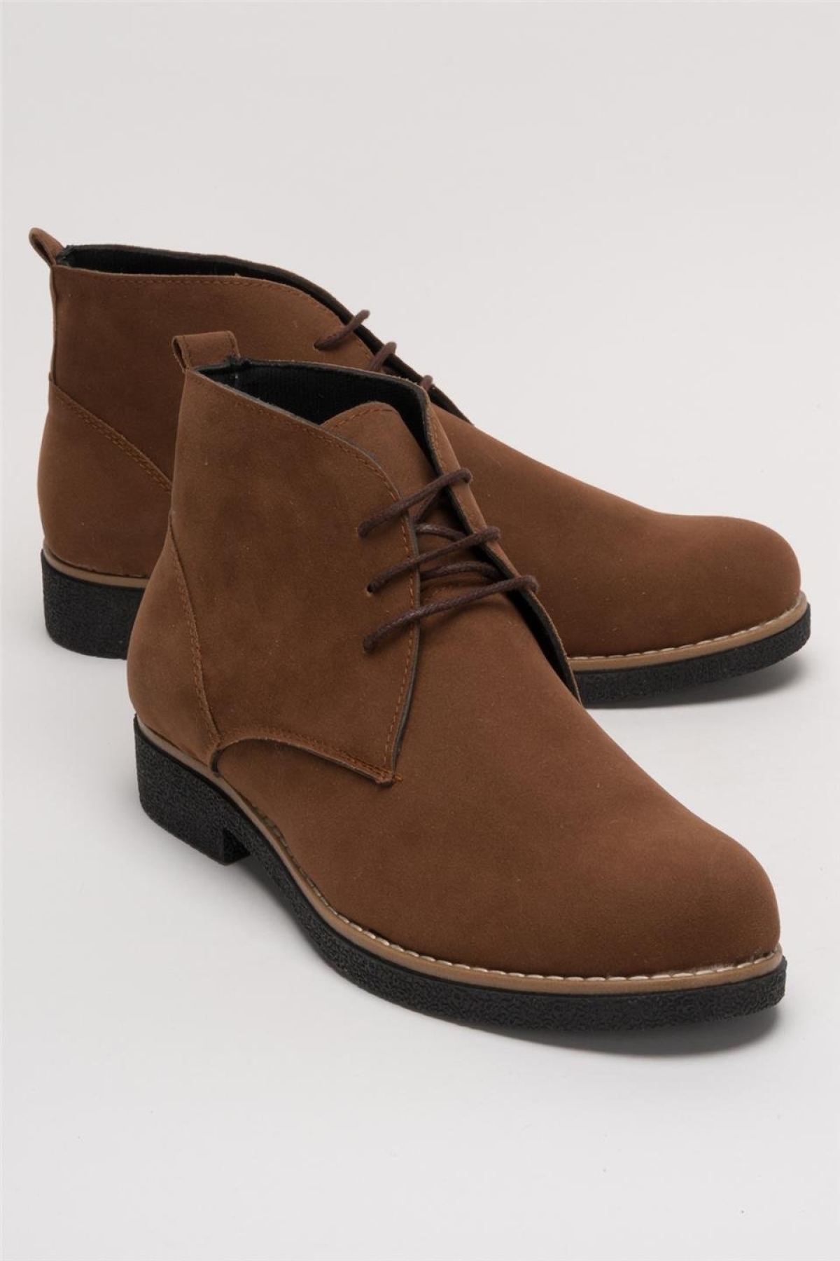 Klasik Bağcıklı Bilekte Erkek Bot TABA - Görsel 3