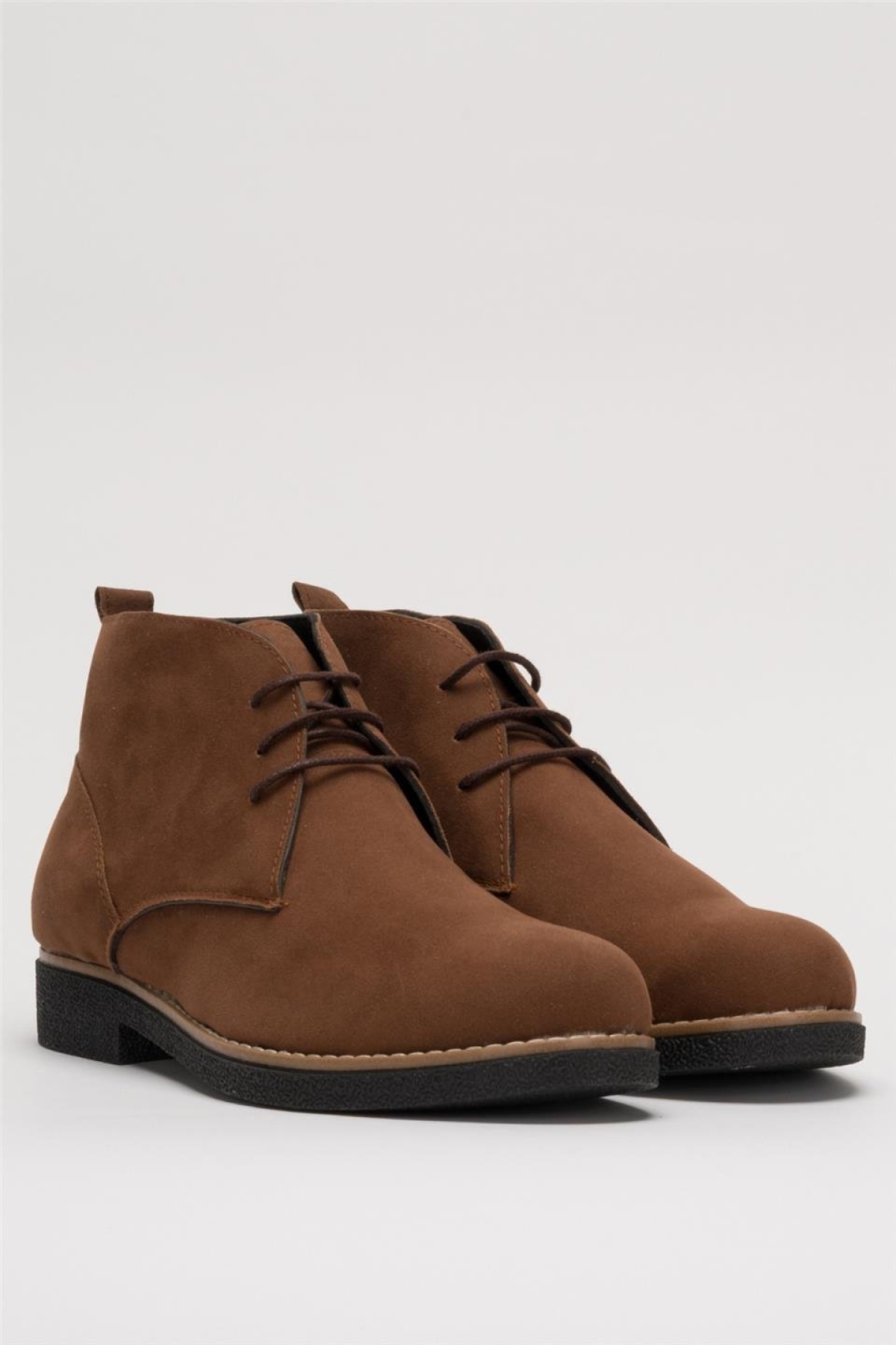 Klasik Bağcıklı Bilekte Erkek Bot TABA - Görsel 4