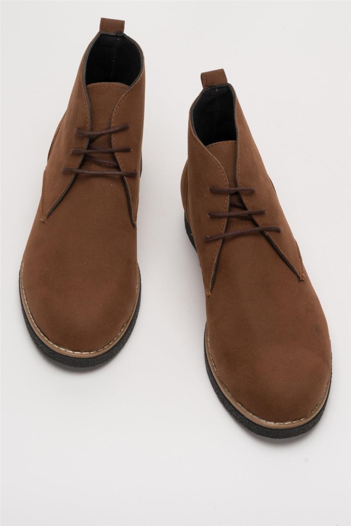 Klasik Bağcıklı Bilekte Erkek Bot TABA - Görsel 7