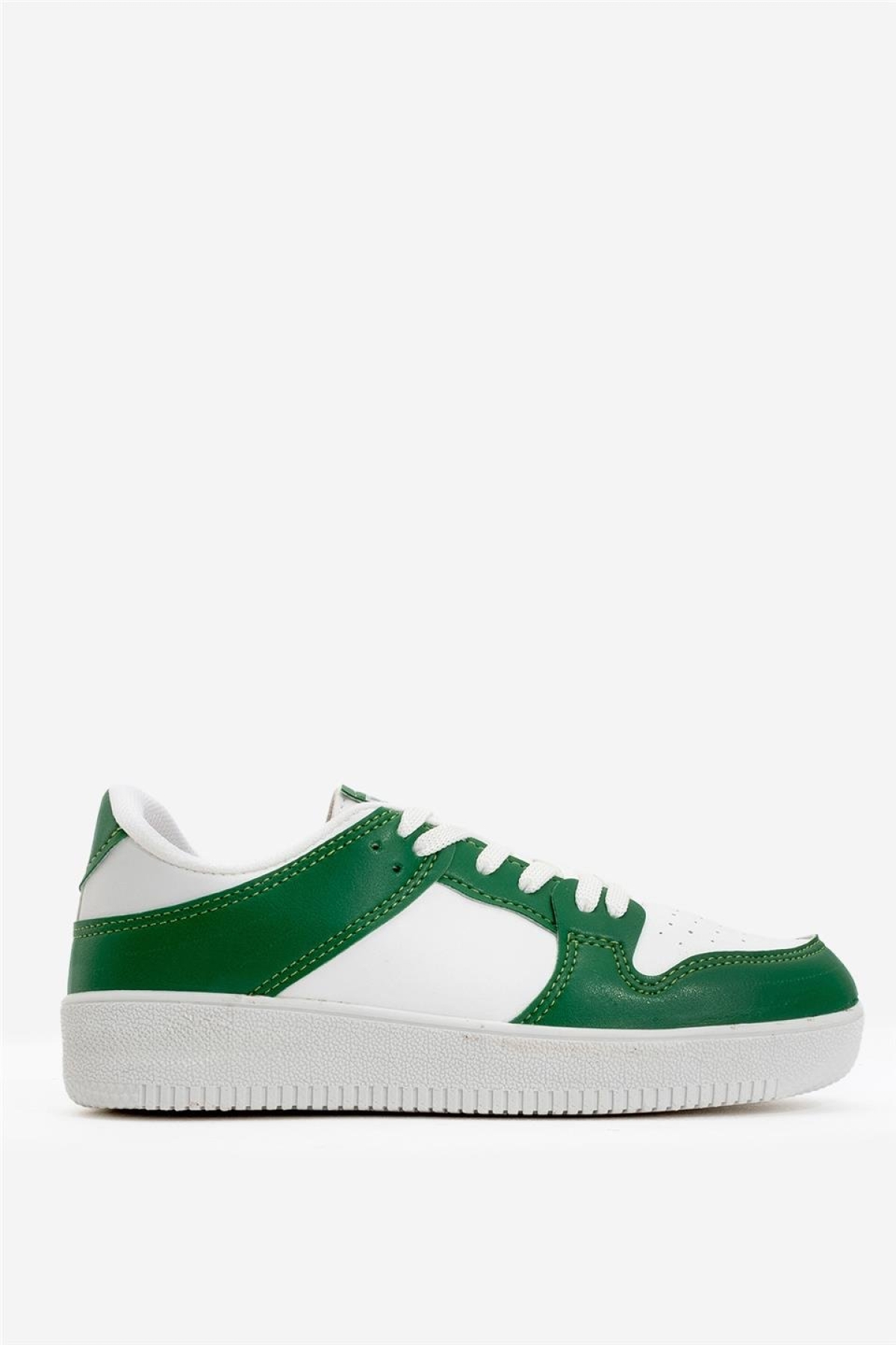Unisex Spor Sneaker Ayakkabı BEYAZ - YEŞİL - Görsel 2
