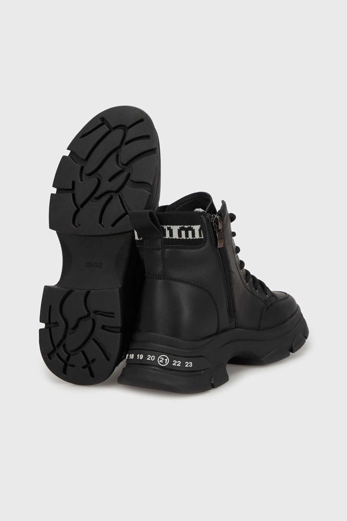 Bayan Bot 38925K3107 KÖMÜR - Görsel 5