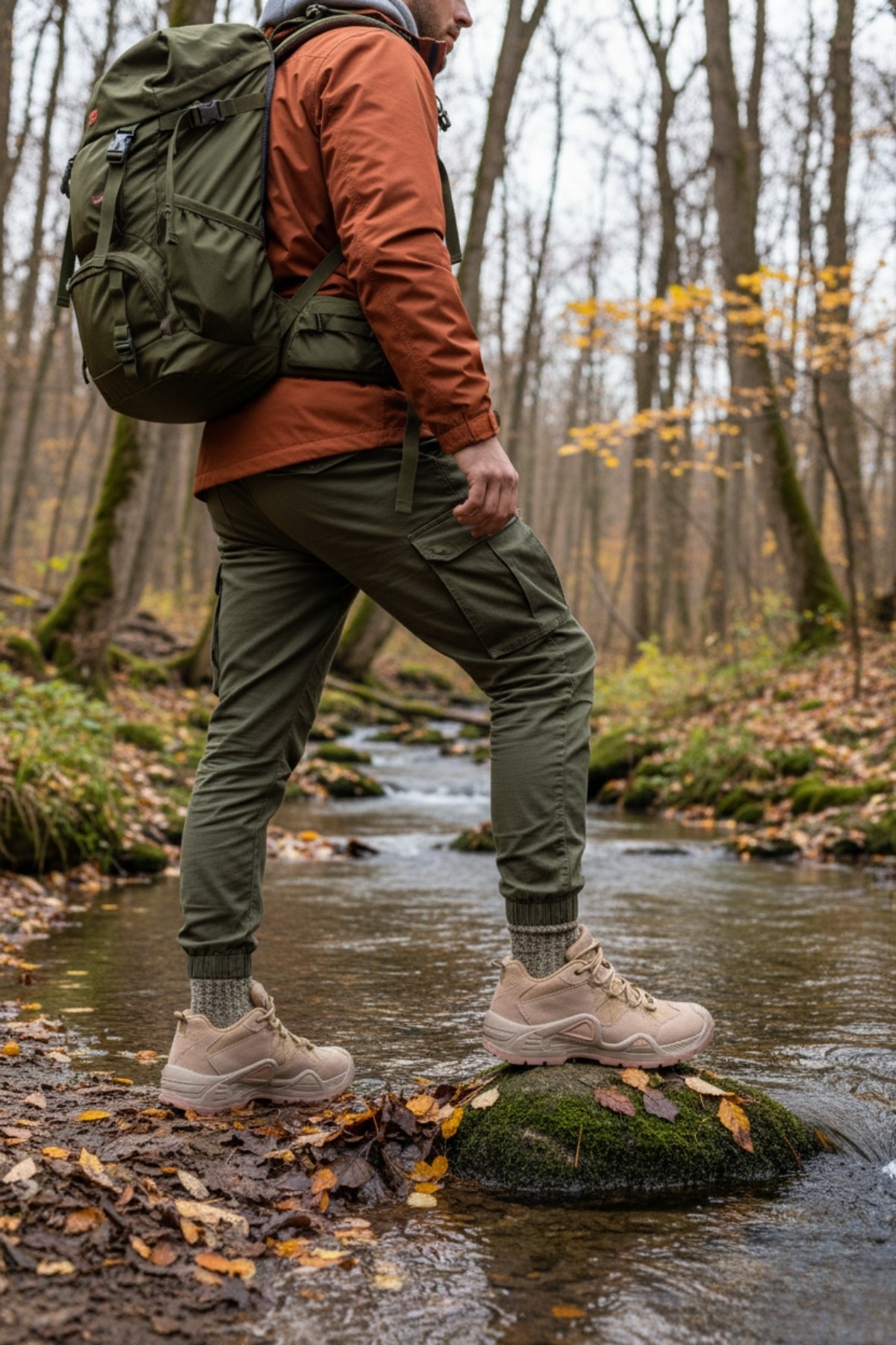 PİONEER Bağcıklı Trekking ve Günlük Outdoor Erkek Ayakkabı - Görsel 4