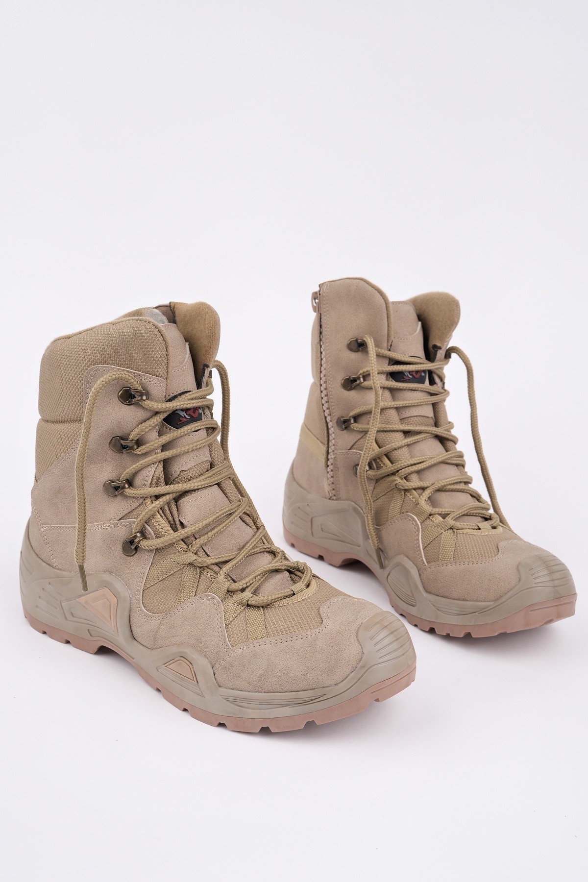 RANGER Tactical Askeri Fermuarlı ve Bağcıklı Postal Çöl Botu - Görsel 6