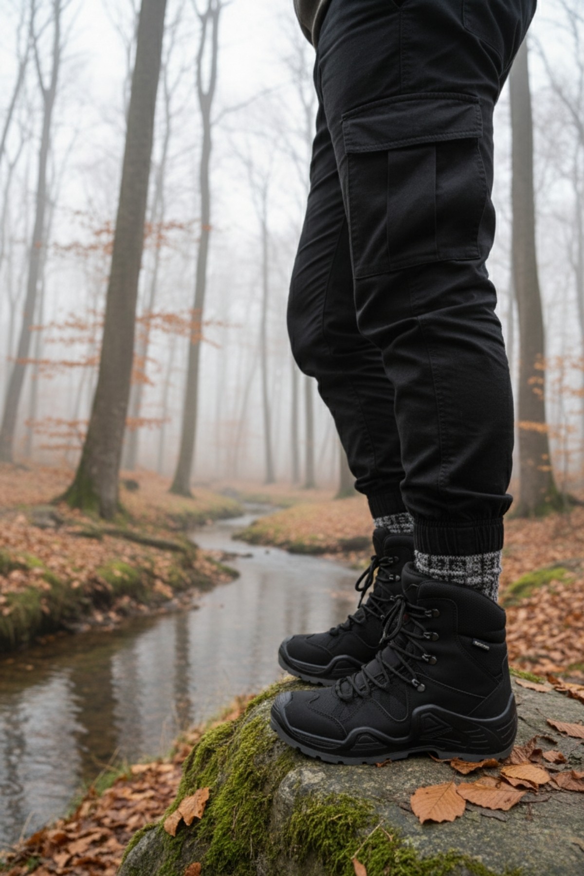 RANGER Tactical Askeri Fermuarlı ve Bağcıklı Postal Çöl Botu - Görsel 3