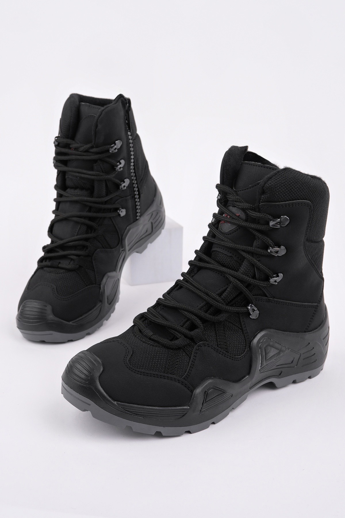 RANGER Tactical Askeri Fermuarlı ve Bağcıklı Postal Çöl Botu - Görsel 6