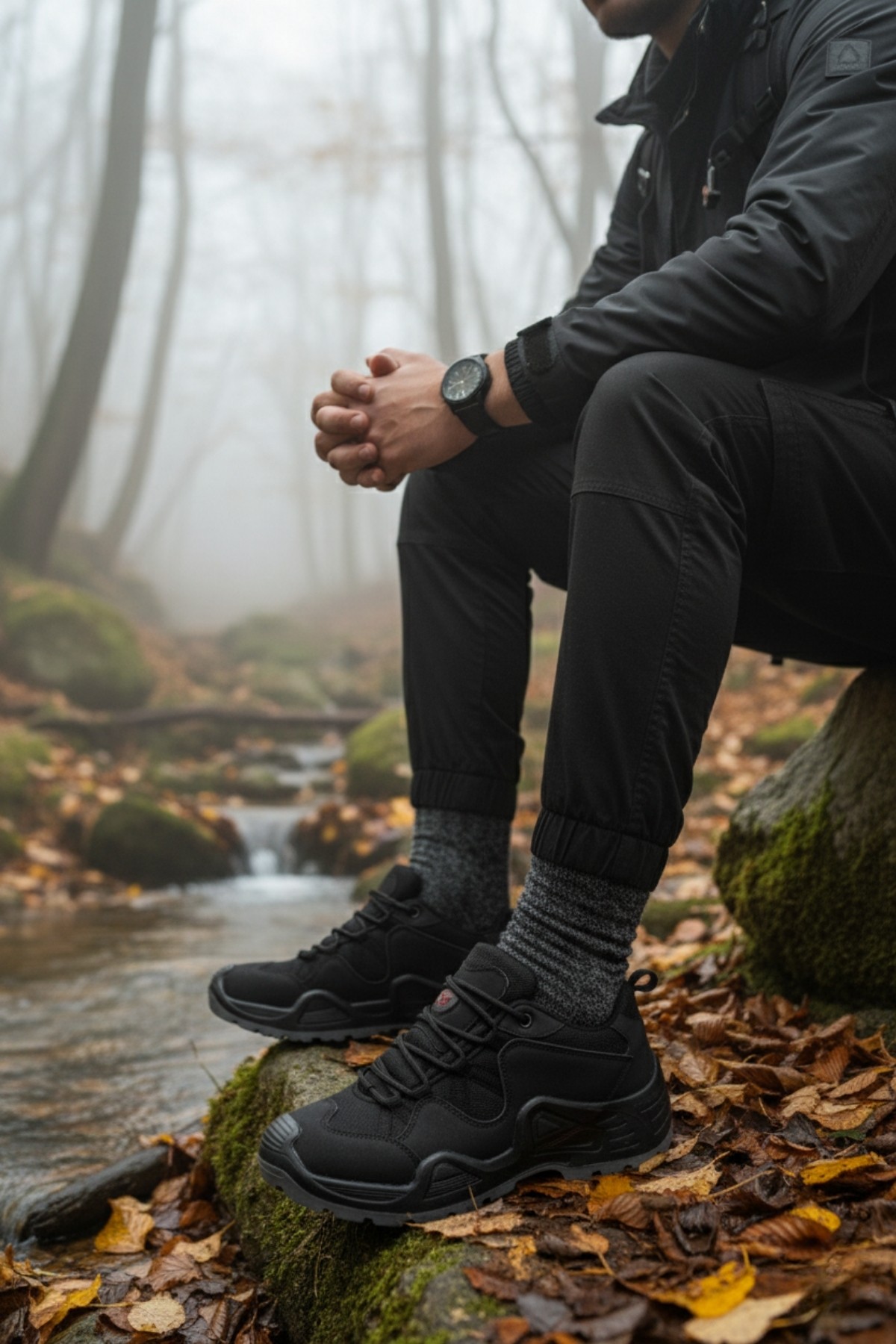 PİONEER Bağcıklı Trekking ve Günlük Outdoor Erkek Ayakkabı - Görsel 2