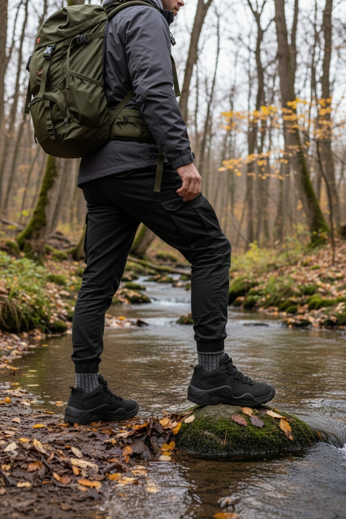 PİONEER Bağcıklı Trekking ve Günlük Outdoor Erkek Ayakkabı - Görsel 5