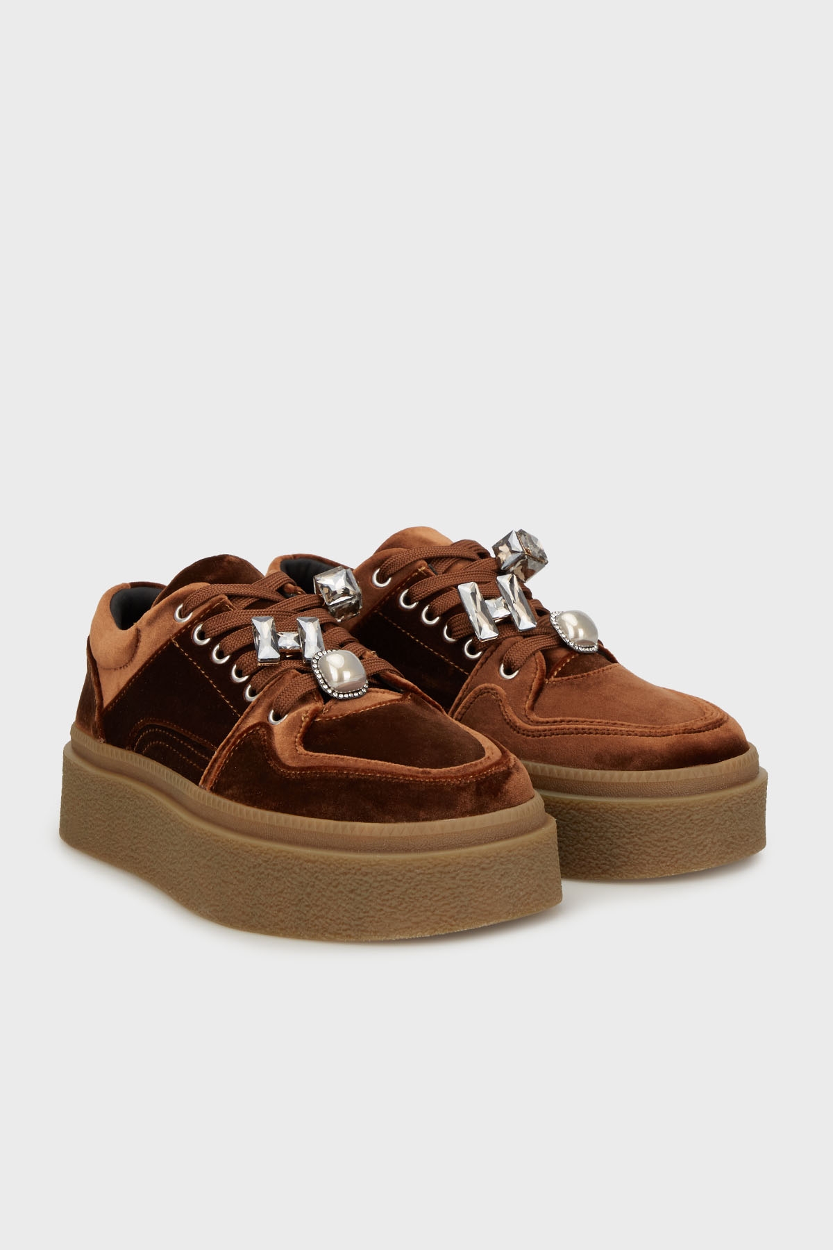 Bayan Ayakkabı 38925K475 KAHVE - Görsel 4