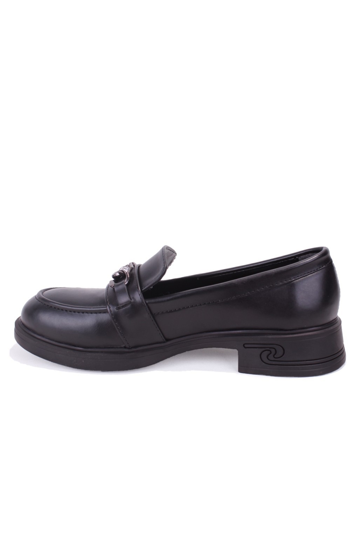 DZA07-1270302 Siyah Günlük Loafer Kadın Ayakkabı - Görsel 4