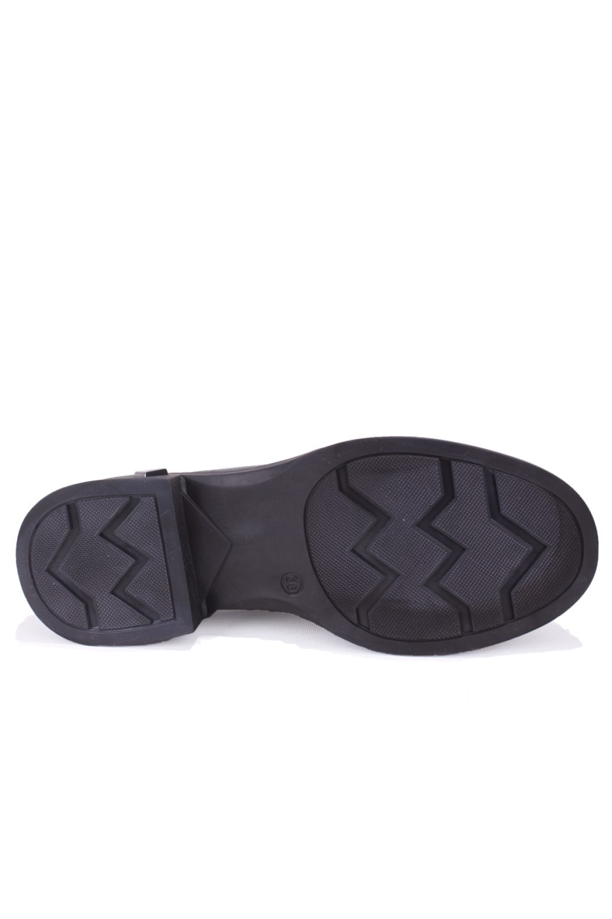 DZA07-1270302 Siyah Günlük Loafer Kadın Ayakkabı - Görsel 5