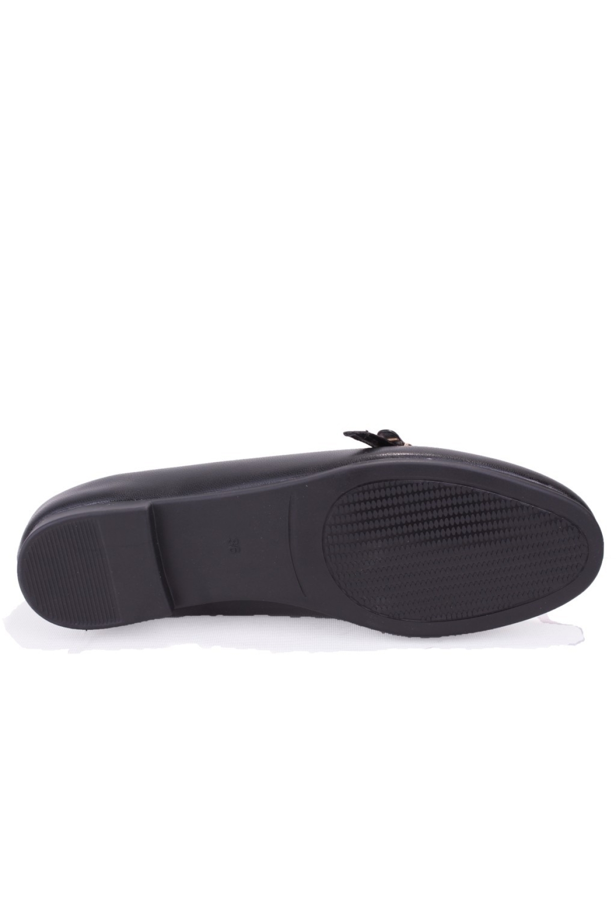 DZA07-108526454 Siyah Günlük Babet Kadın Ayakkabı - Görsel 5