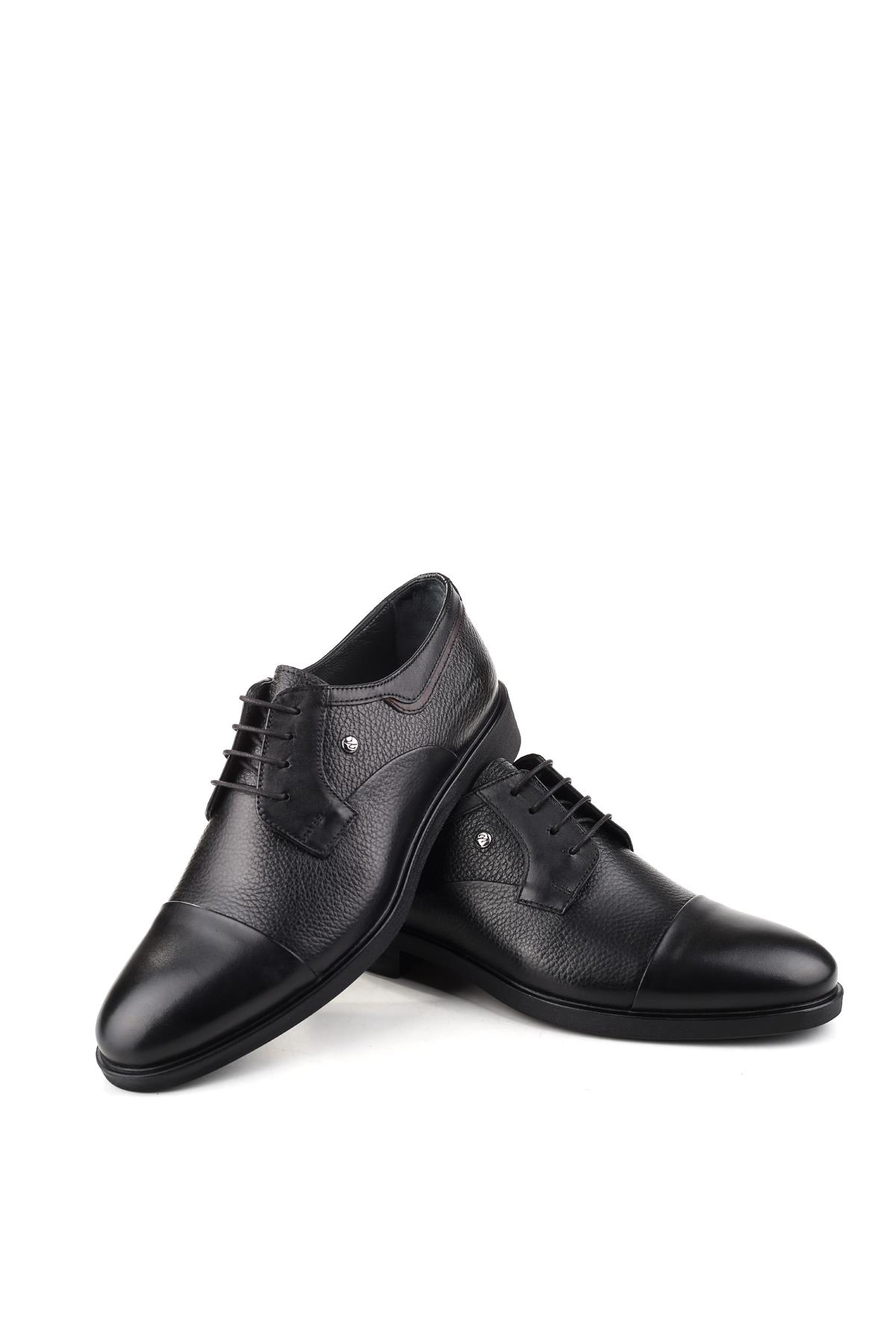 099 Hakiki Deri Bağcıklı Klasik Erkek Ayakkabı - Görsel 4