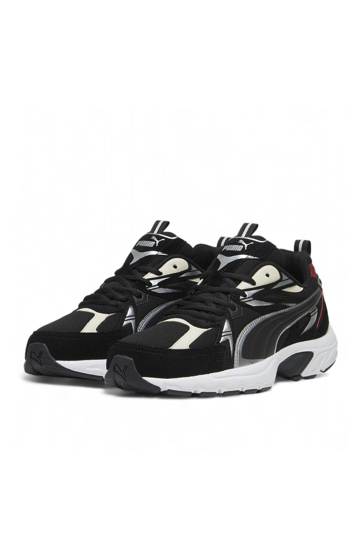 Milenio Tech Suede Unisex Siyah Spor Ayakkabı - Görsel 3