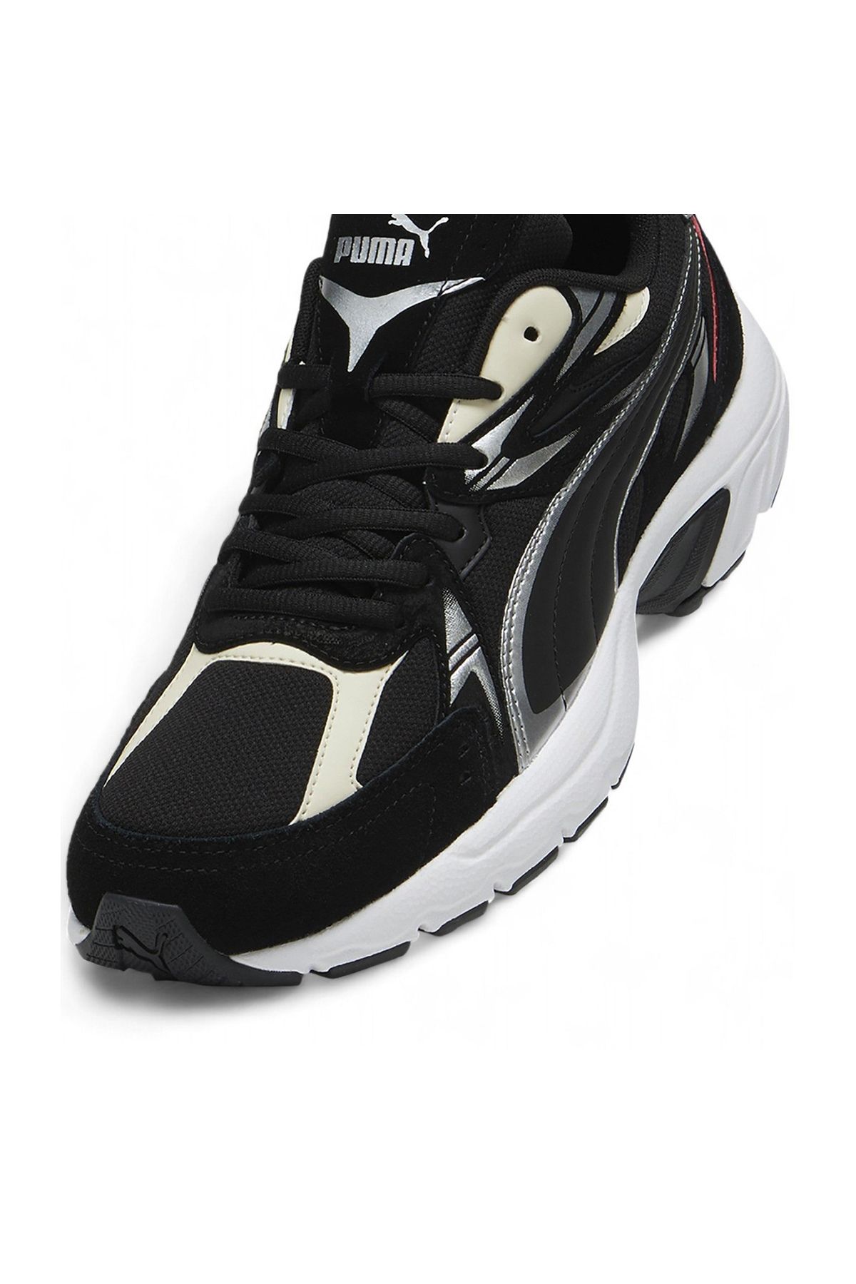 Milenio Tech Suede Unisex Siyah Spor Ayakkabı - Görsel 4