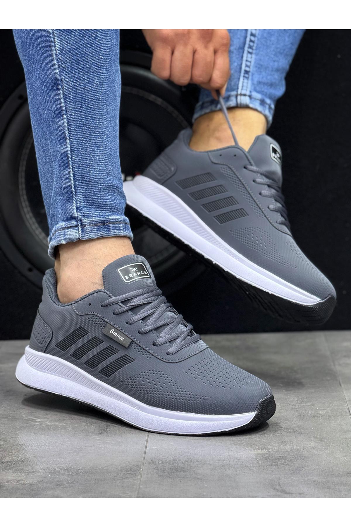 Branca Fit Su ve Soğuk Dayanıklı Hafif Kışlık Erkek Kadın Spor Ayakkabı - Görsel 2