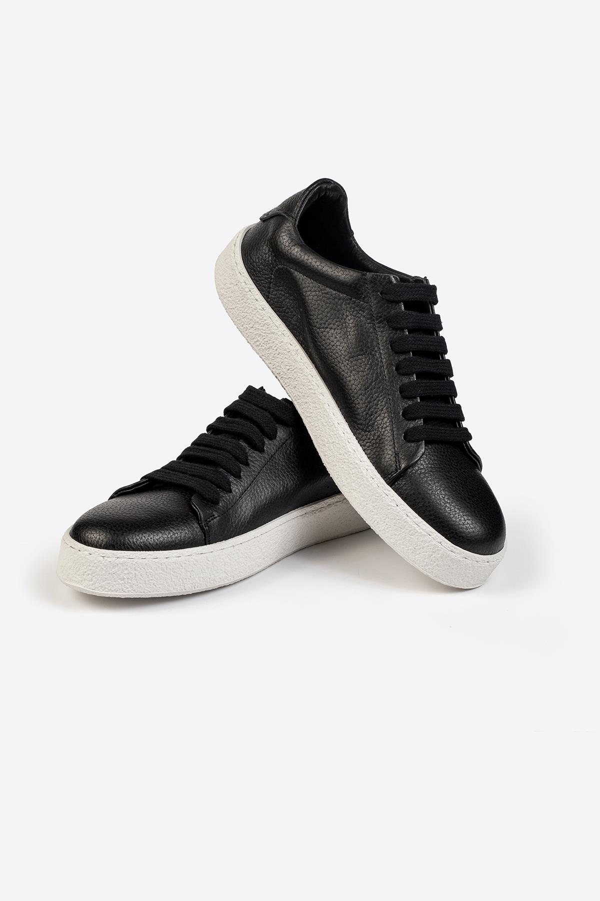 Erkek Deri Sneaker – Flotur Deri, Kauçuk Taban - Görsel 6