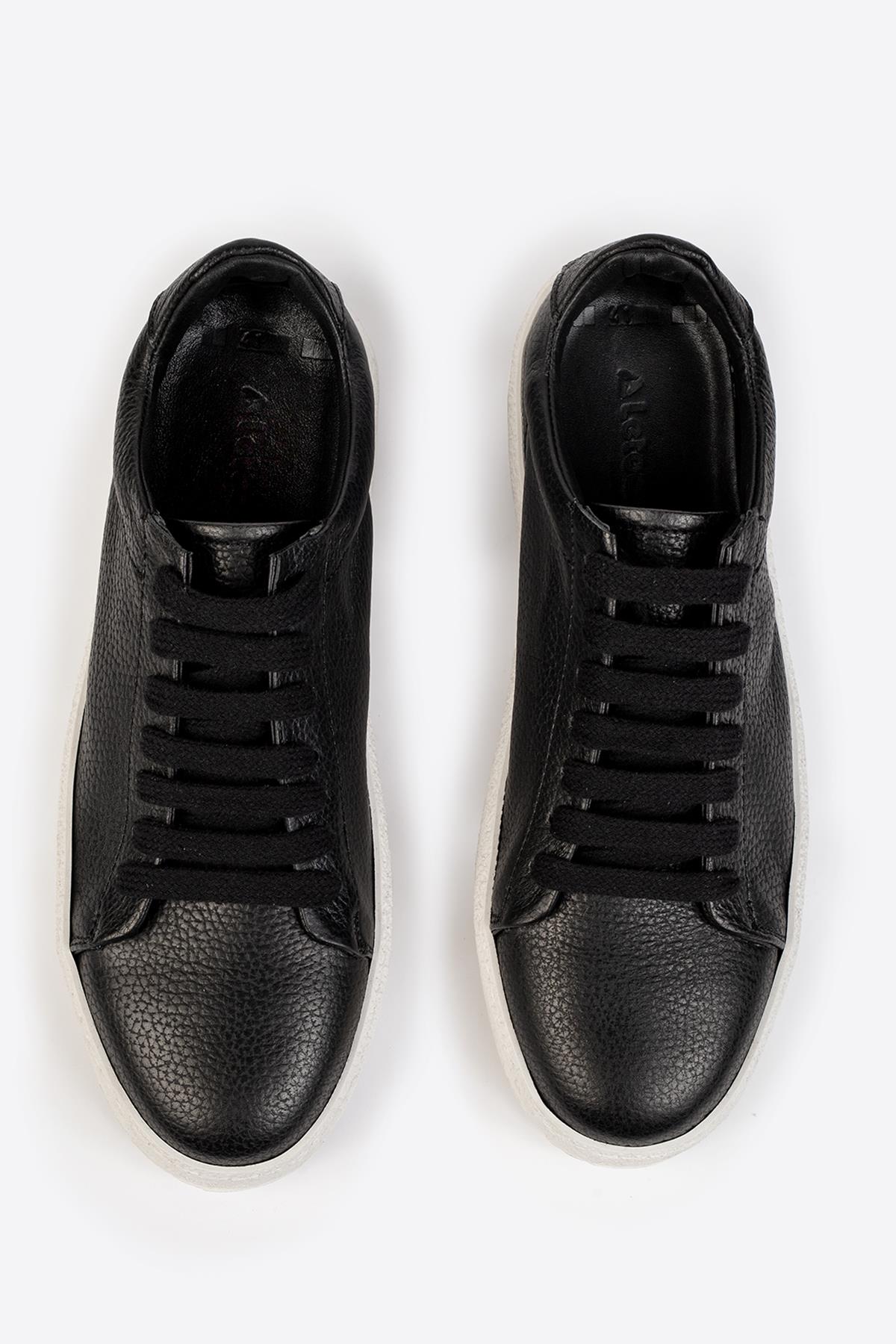 Erkek Deri Sneaker – Flotur Deri, Kauçuk Taban - Görsel 7