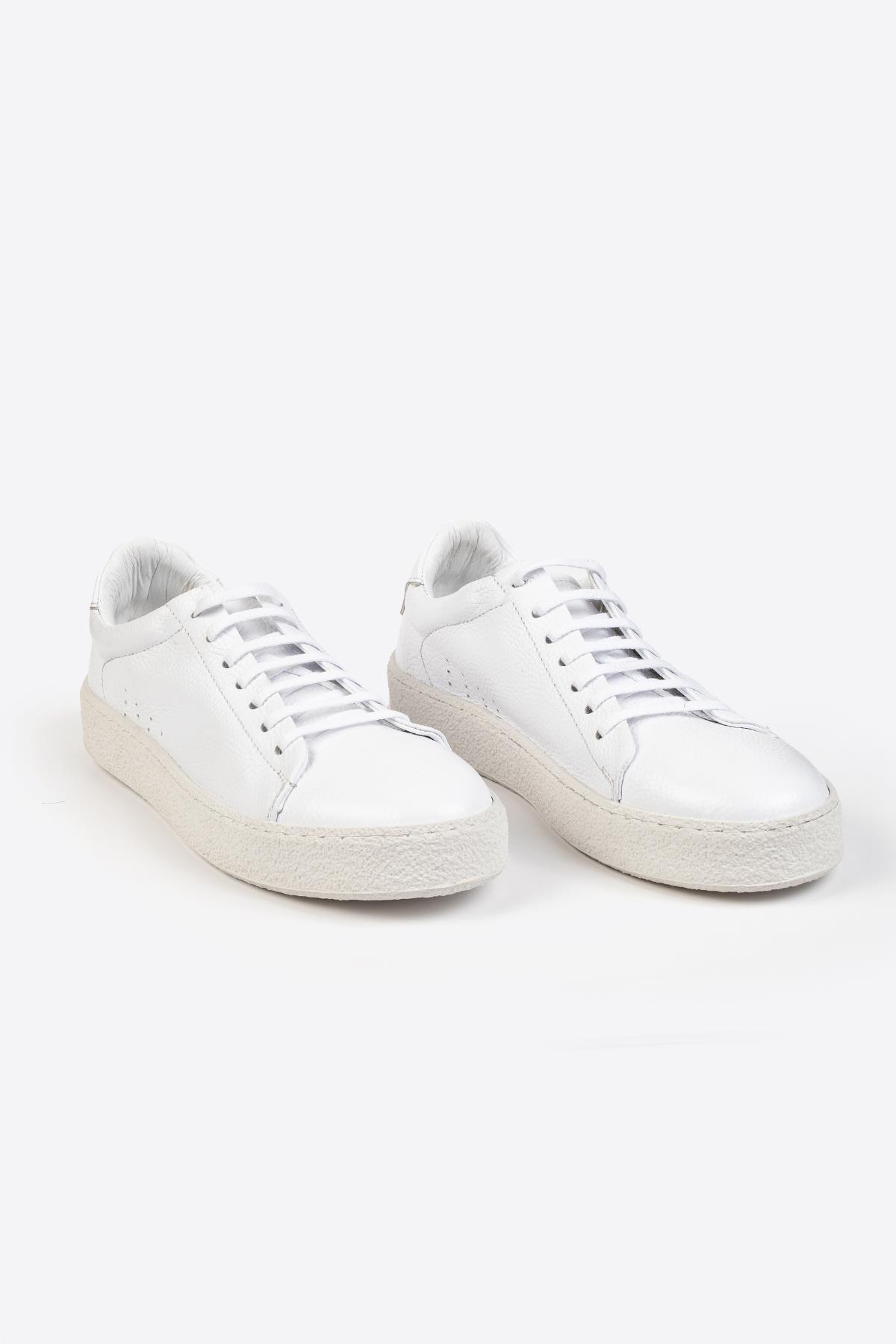 Erkek Deri Sneaker – Flotur Deri, Kauçuk Taban - Görsel 3