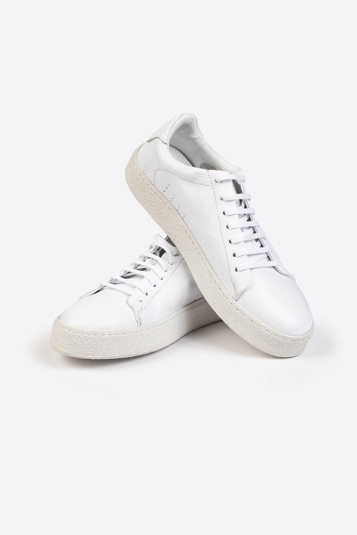 Erkek Deri Sneaker – Flotur Deri, Kauçuk Taban - Görsel 6