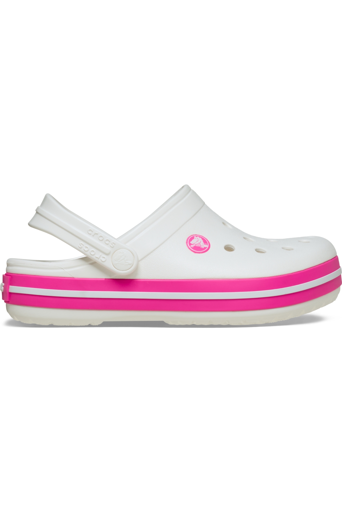 Crocband Clog T Çocuk Beyaz Terlik 207005-6wu - Görsel 2