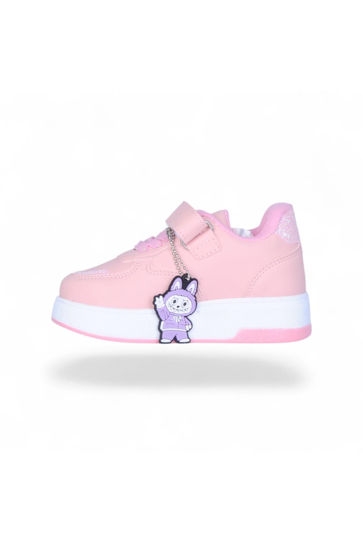 4011 Pudra Kız Çocuk Sneaker Spor Ayakkabı - Görsel 4