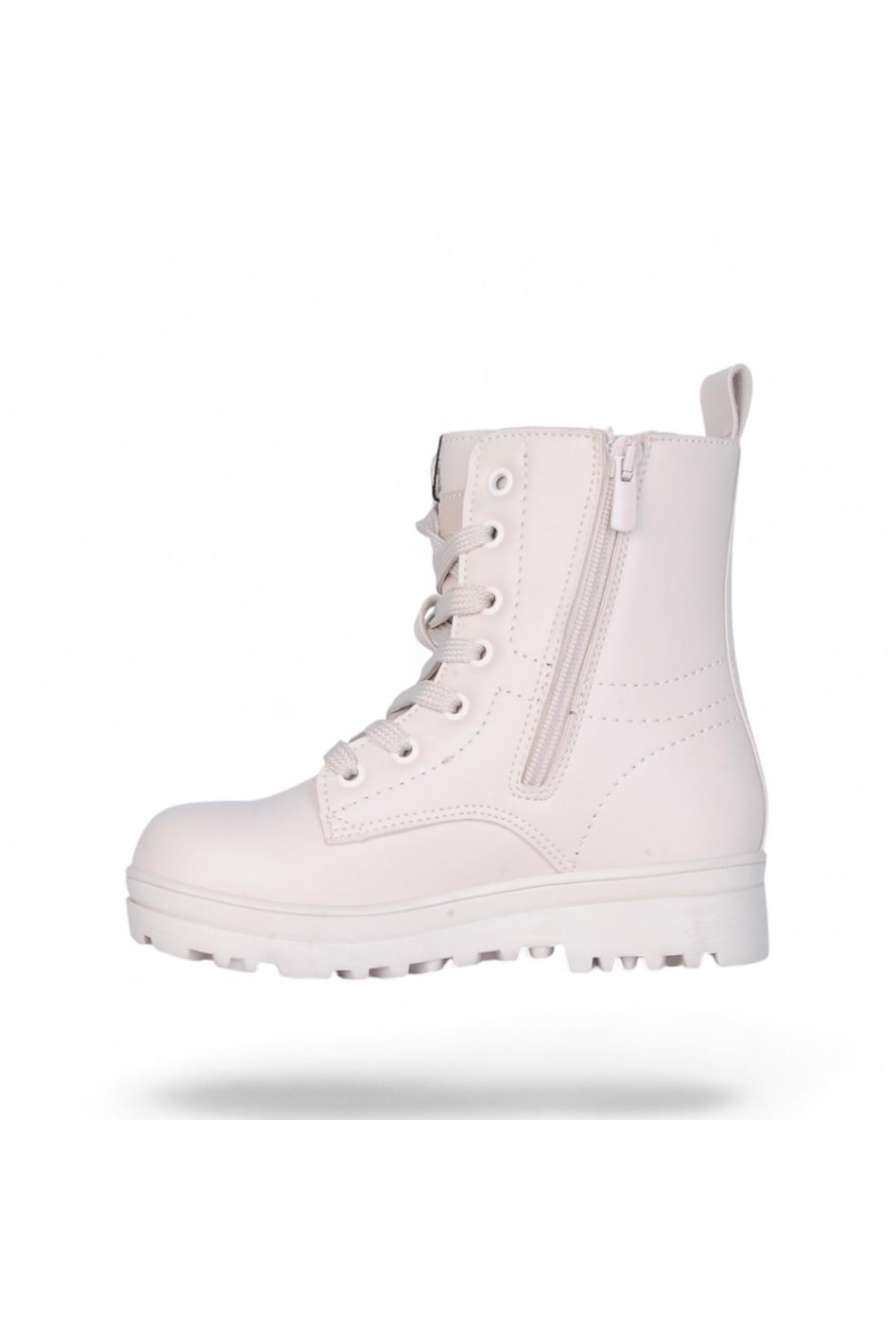Skuaıter 23002 Plct Ft Kız Çocuk Düz Bot - Görsel 4