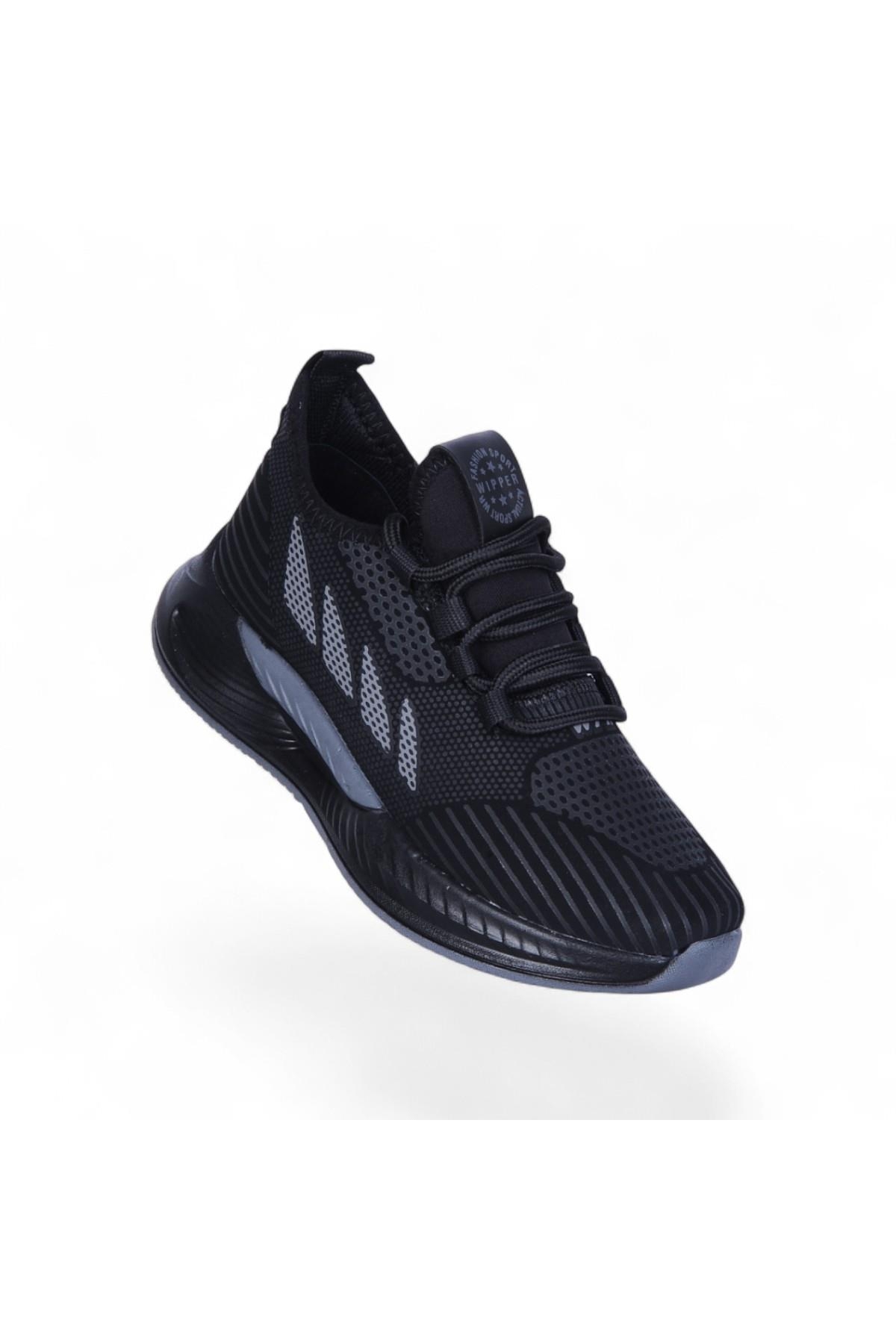 8011 Wipper Syh-Füme Cilt Erkek Sneaker Ayakkabı - Görsel 2