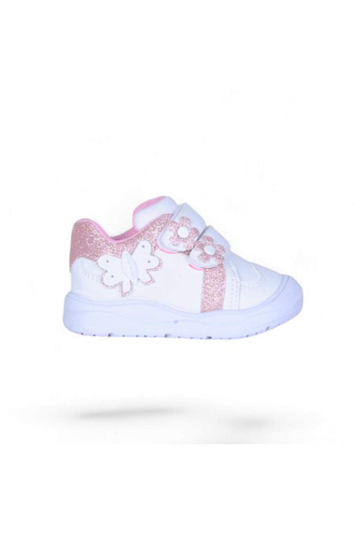 Majan Beyaz Kız Bebe Çocuk Spor Ayakkabı - Görsel 3