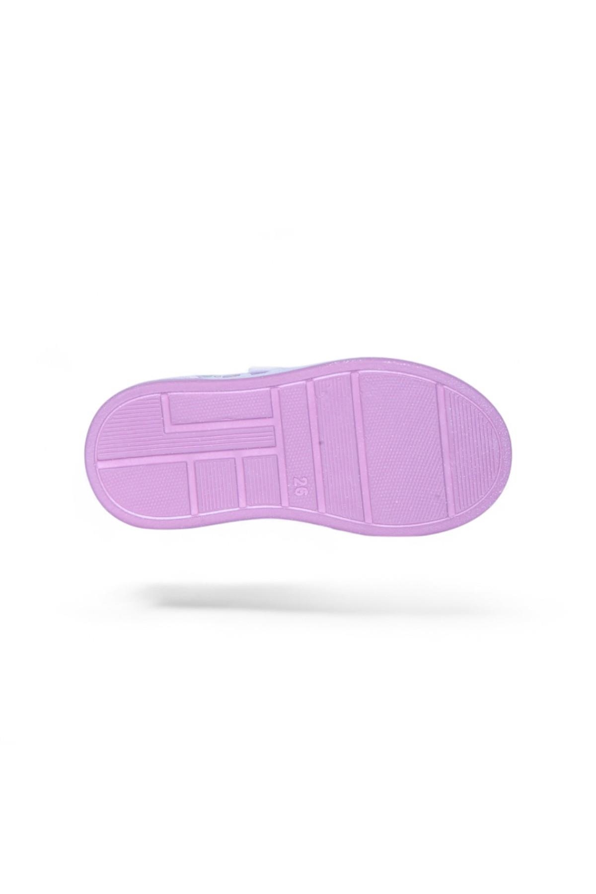 4011 Byz-Lila Kız Çocuk Sneaker Spor Ayakkabı - Görsel 5