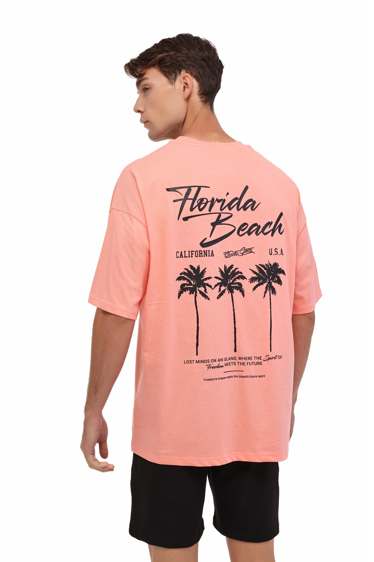 ML GETA 11HL112 5FX Somon Erkek Kısa Kol T-Shirt Fiyatları | Flo