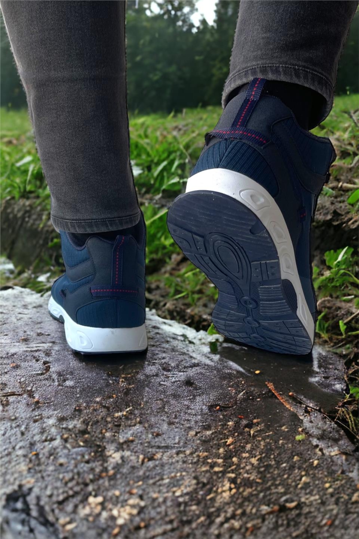 Su İtici Outdoor Erkek Bot LACİVERT - Görsel 10