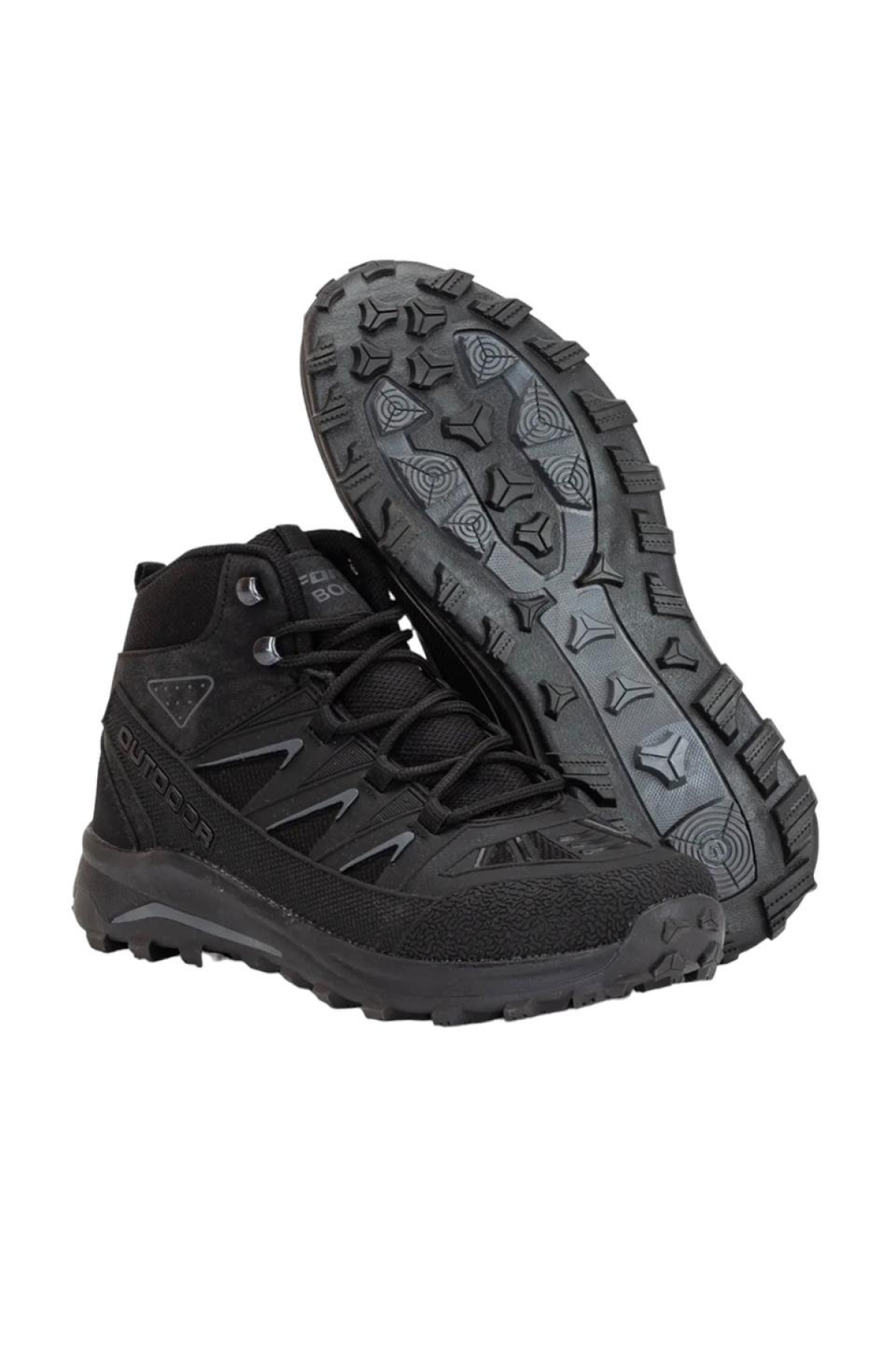 Outdoor Trekking Erkek Bot FÜME - SİYAH - Görsel 3