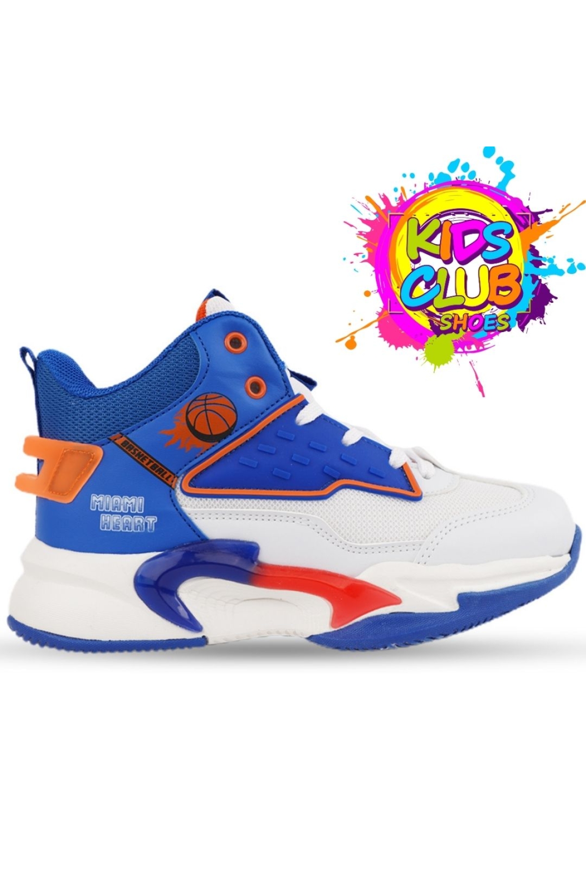 London Unisex Ortopedik Çocuk Basketbol Ayakkabısı - Görsel 4