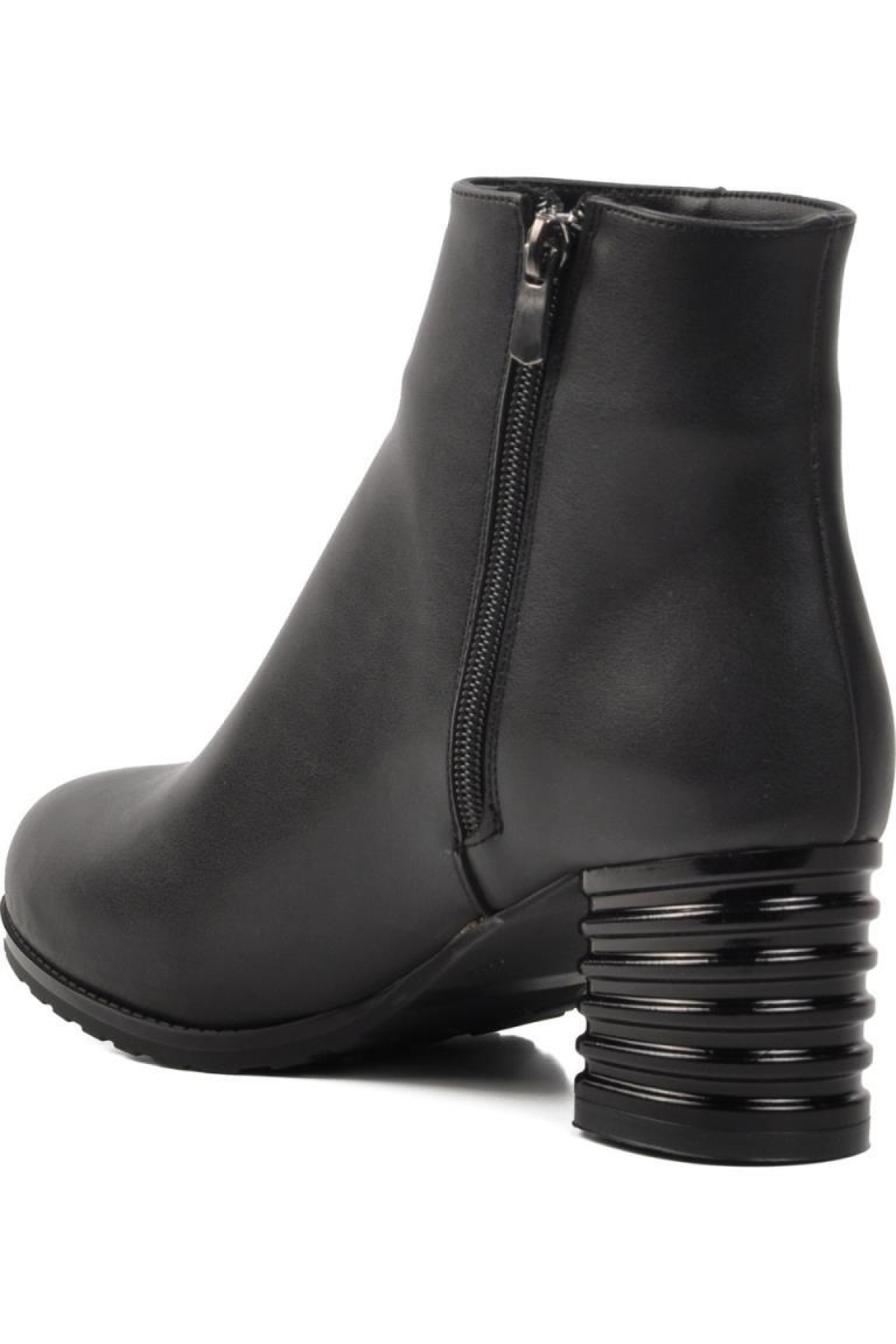 PC-52524 Fermuarlı Kadın Bot - Görsel 5