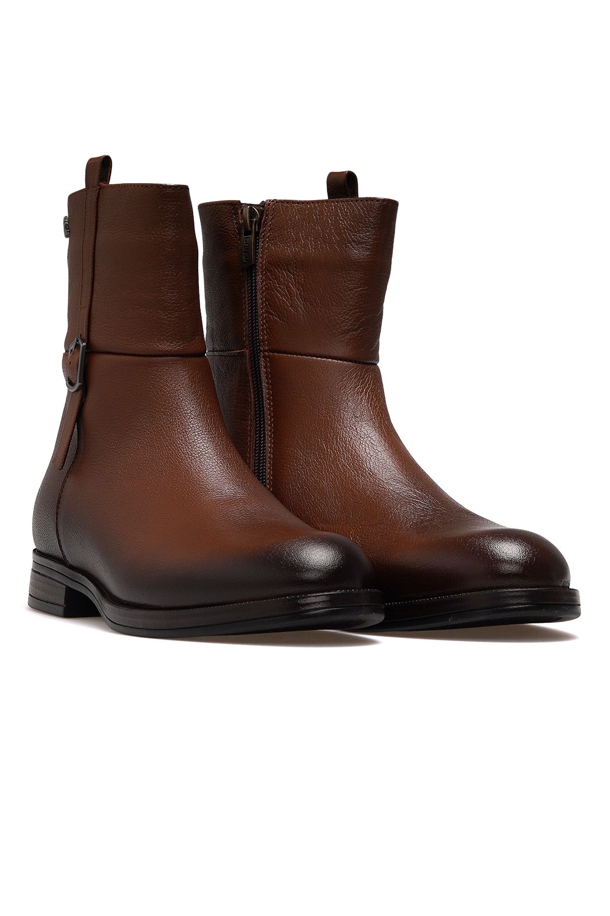 Kadın Hakiki Deri Casual Günlük Bot 25k 2552701k Z Taba - Görsel 6