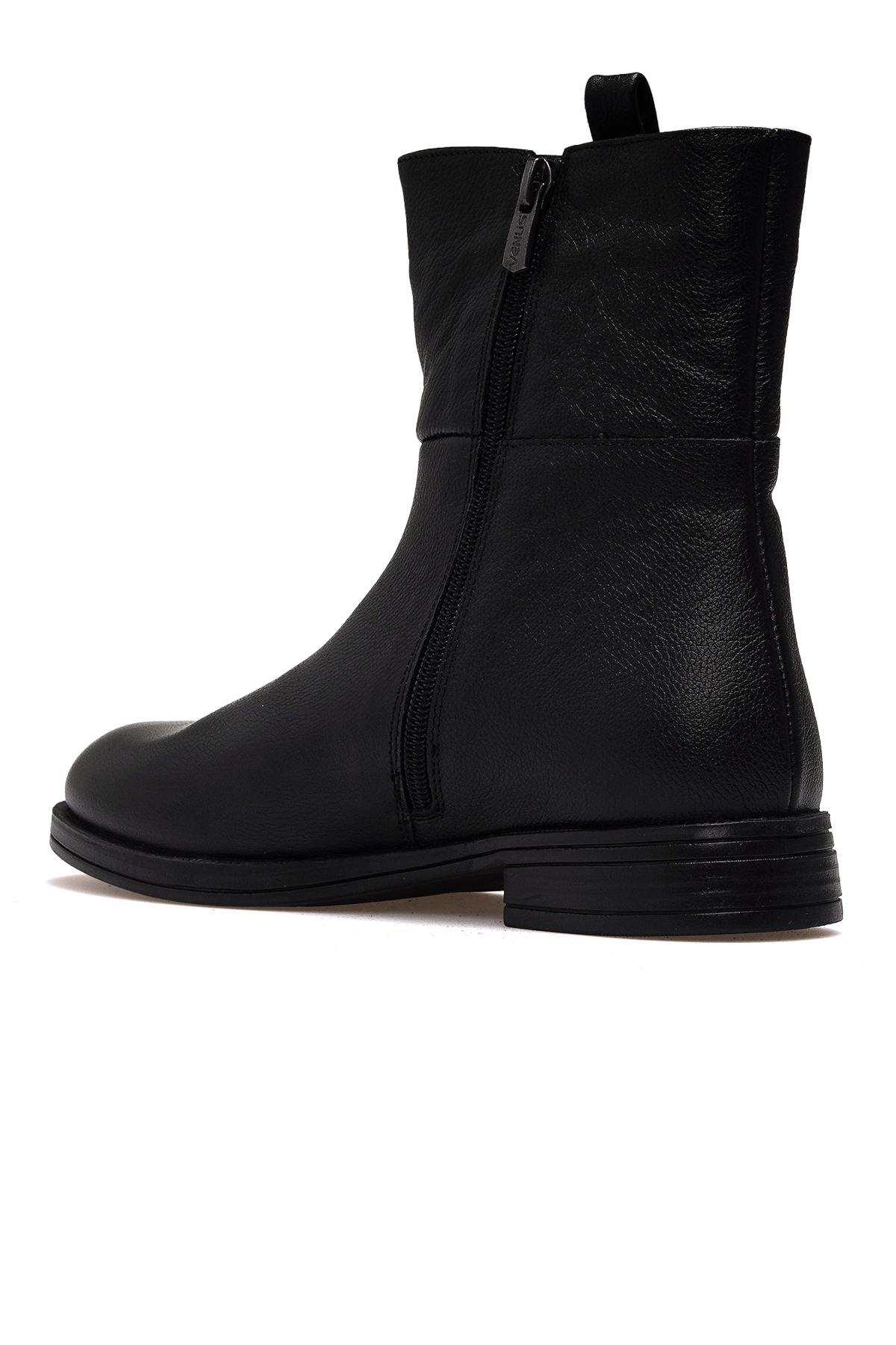 Kadın Hakiki Deri Casual Günlük Bot 25k 2552701k Z Siyah - Görsel 4