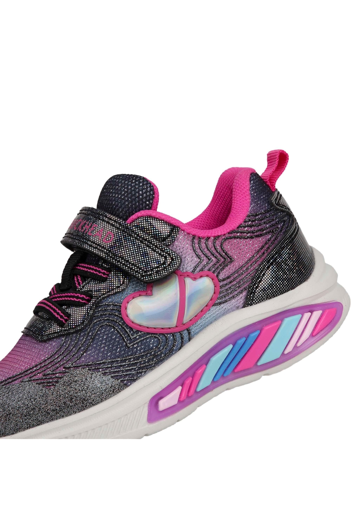 BUCK3042-001 Nina Kız Çocuk Işıklı Spor Ayakkabı - Görsel 5